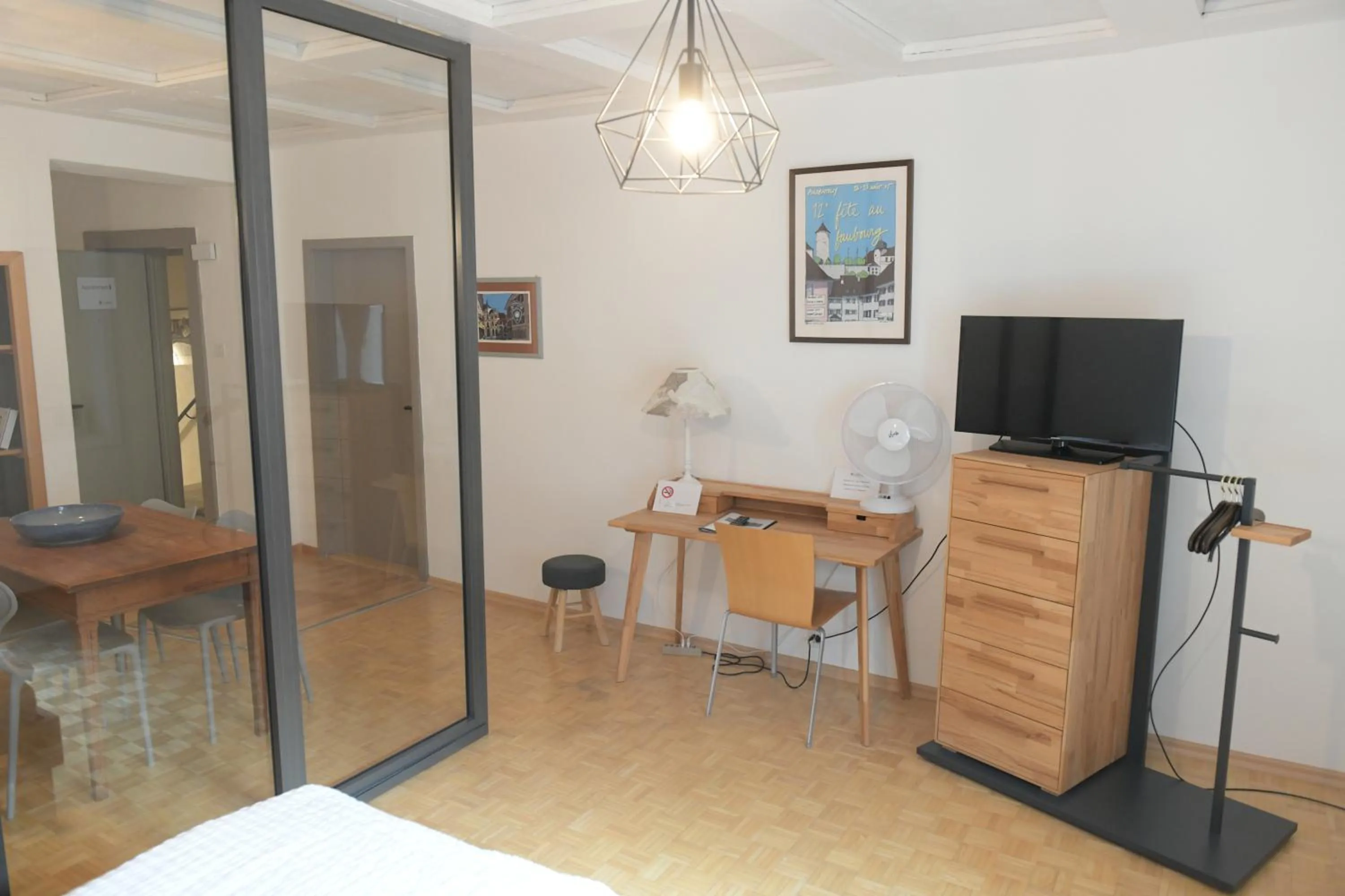 Seating area in Albergo Diffuso Porrentruy