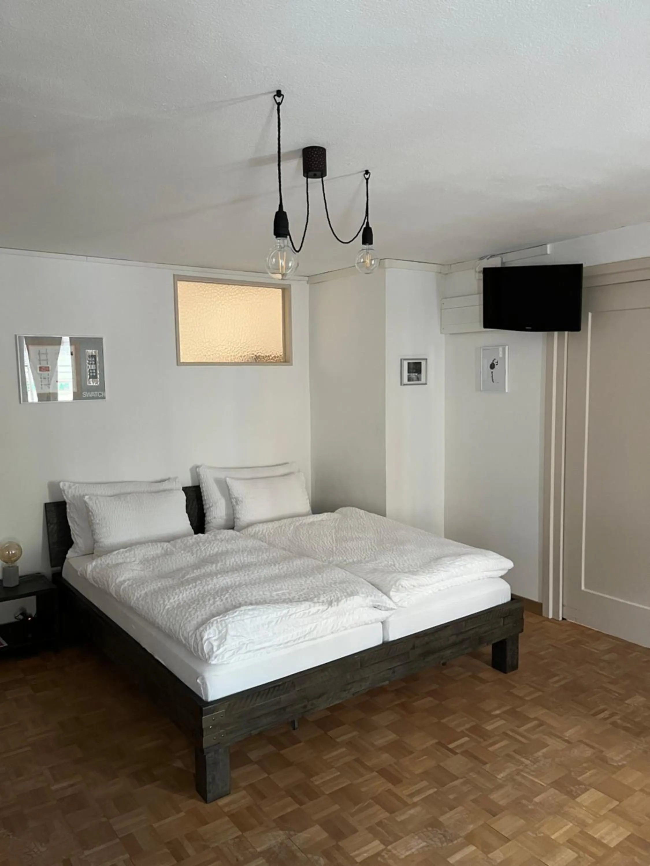 Bedroom, Bed in Albergo Diffuso Porrentruy