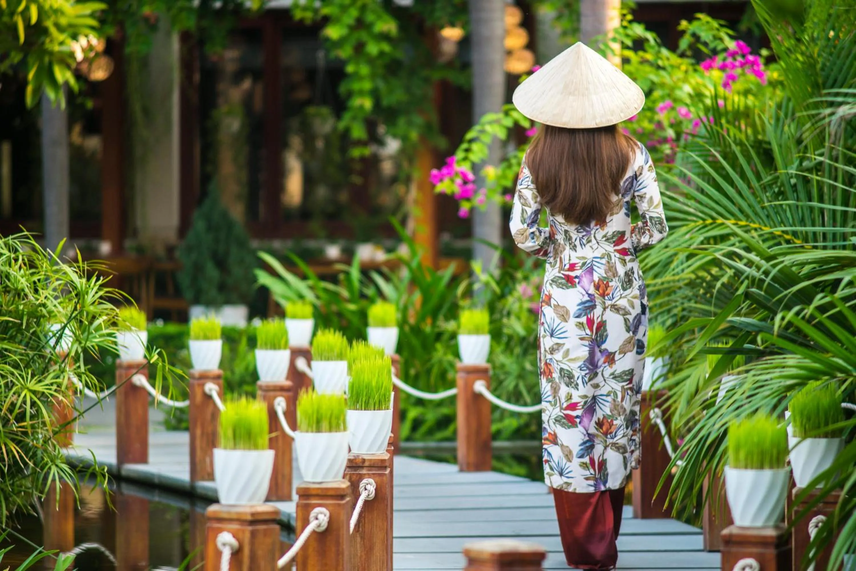 Natural landscape in Silk Sense Hoi An River Resort - Green Luxury Escape