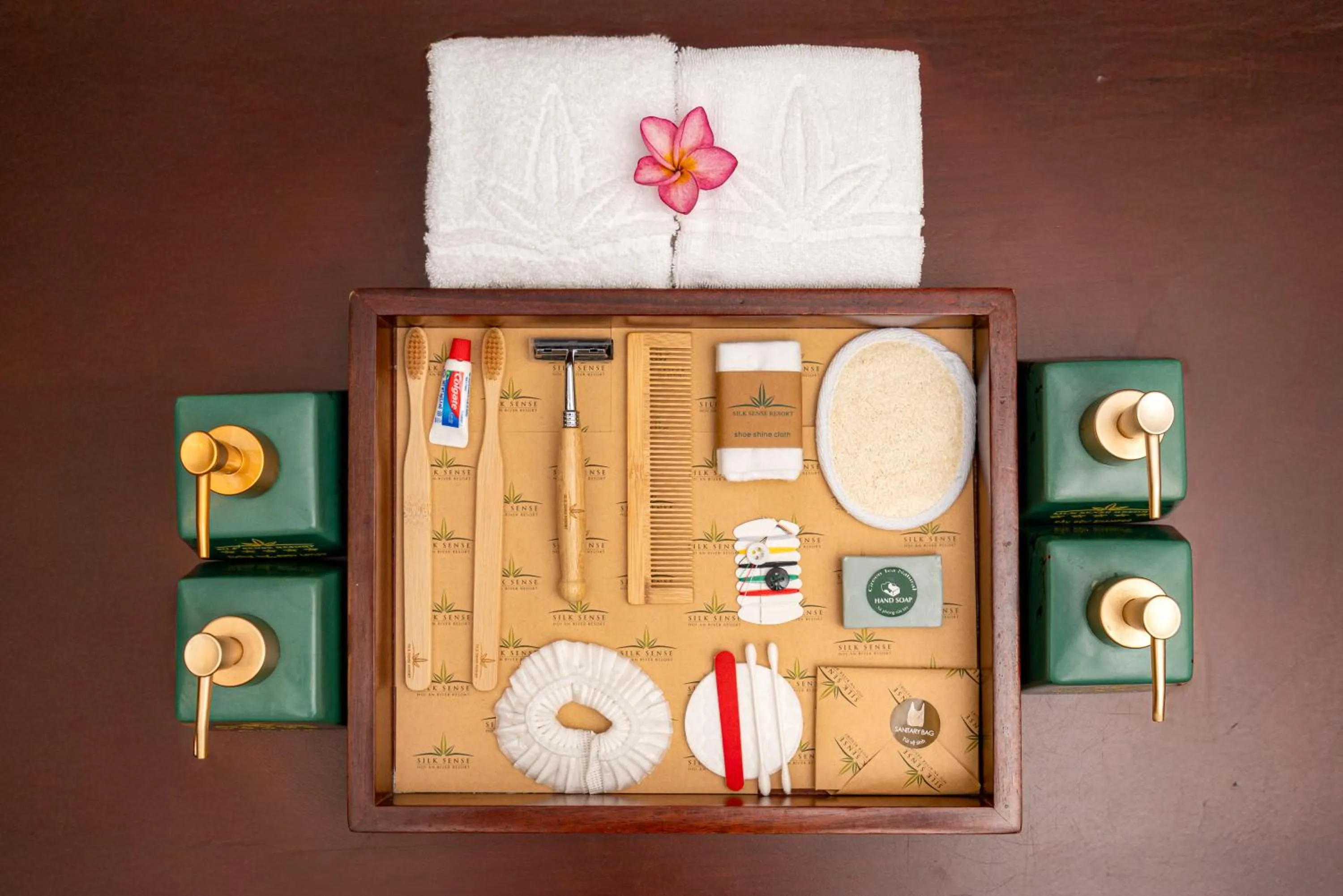 Bathroom in Silk Sense Hoi An River Resort - Green Luxury Escape