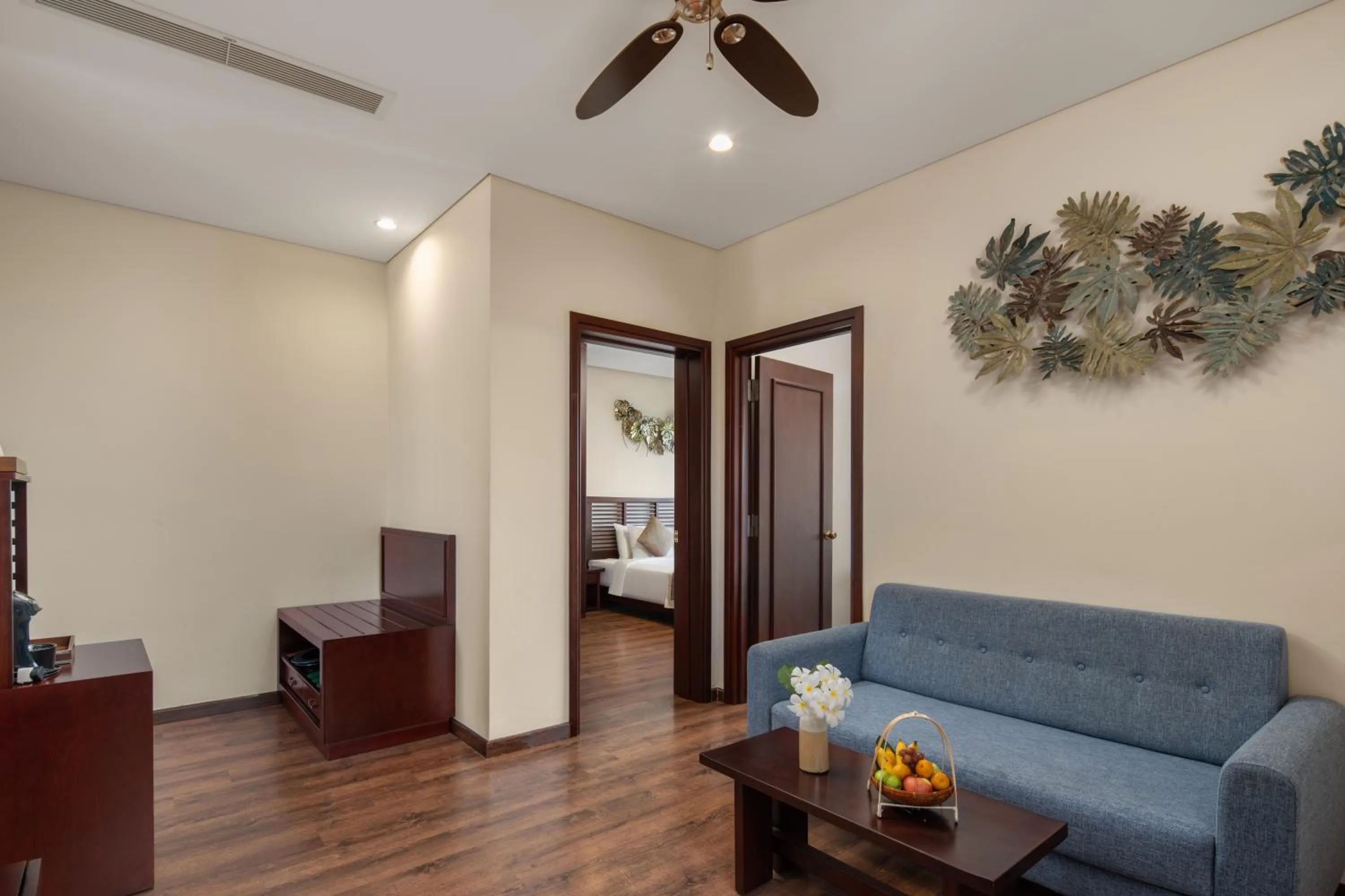 Living room in Silk Sense Hoi An River Resort - Green Luxury Escape