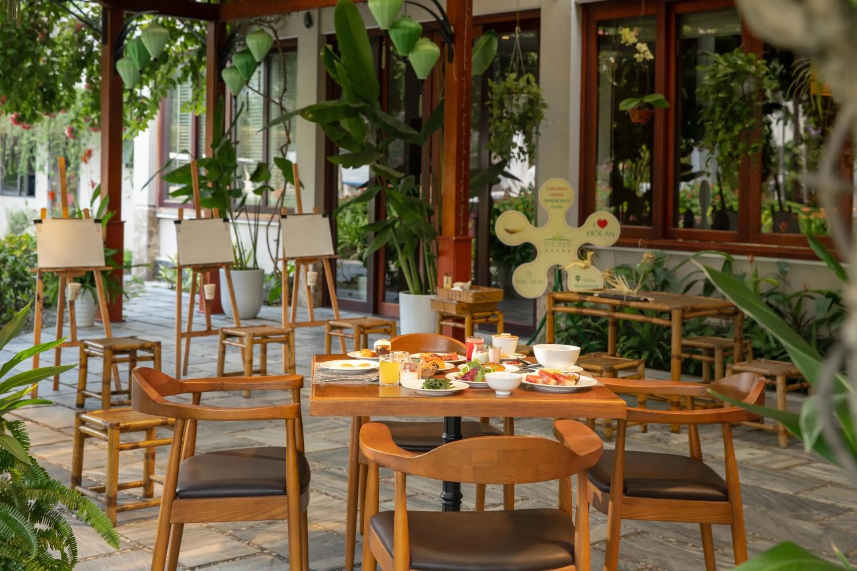Restaurant/places to eat in Silk Sense Hoi An River Resort - Green Luxury Escape