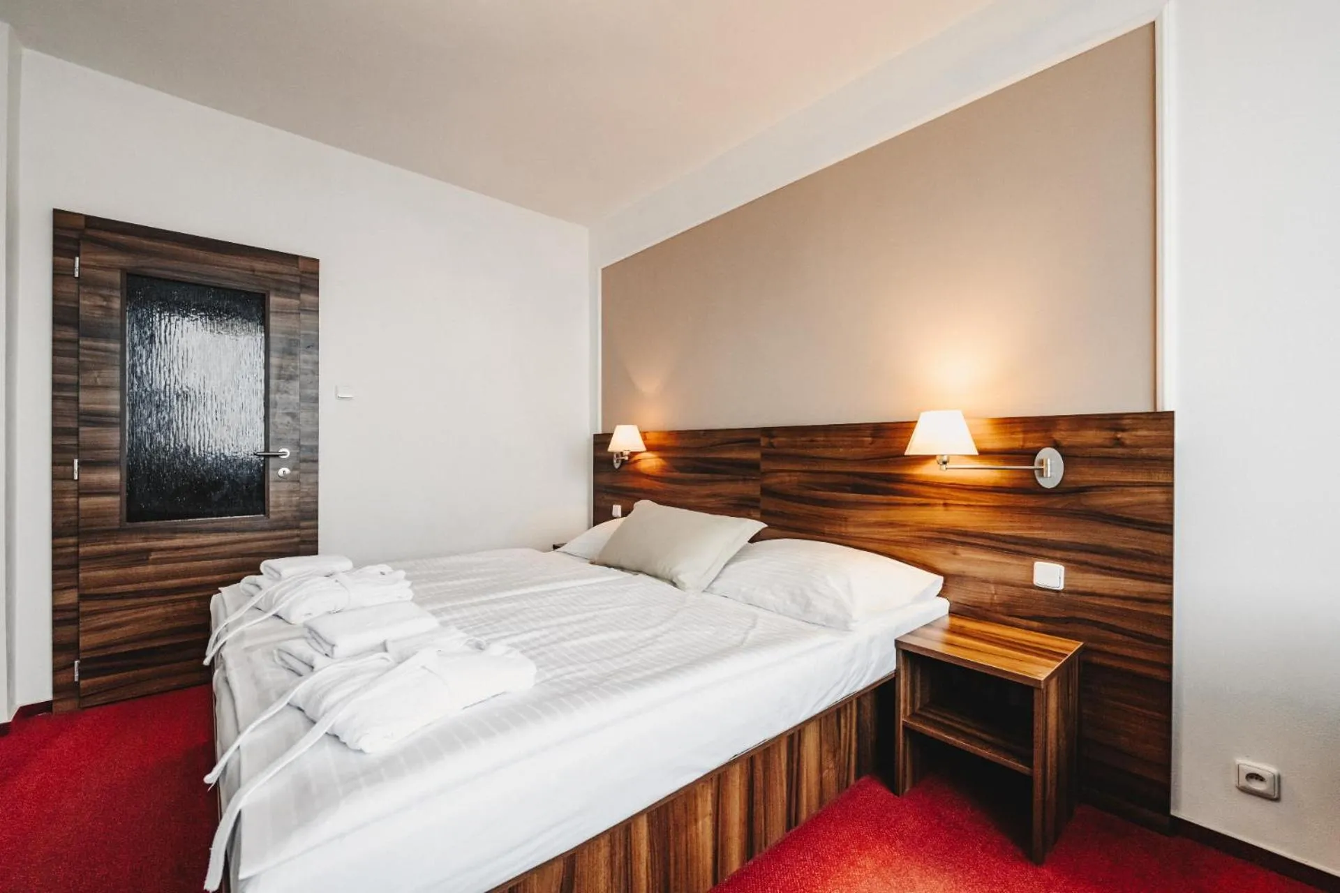 Bed in Hotel Palcát