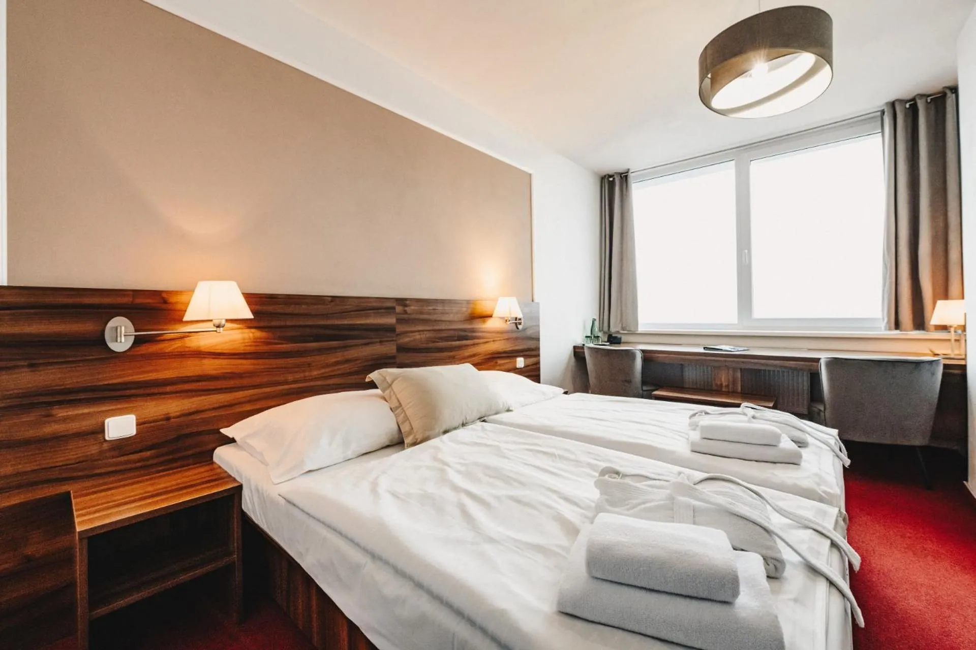 Bed in Hotel Palcát