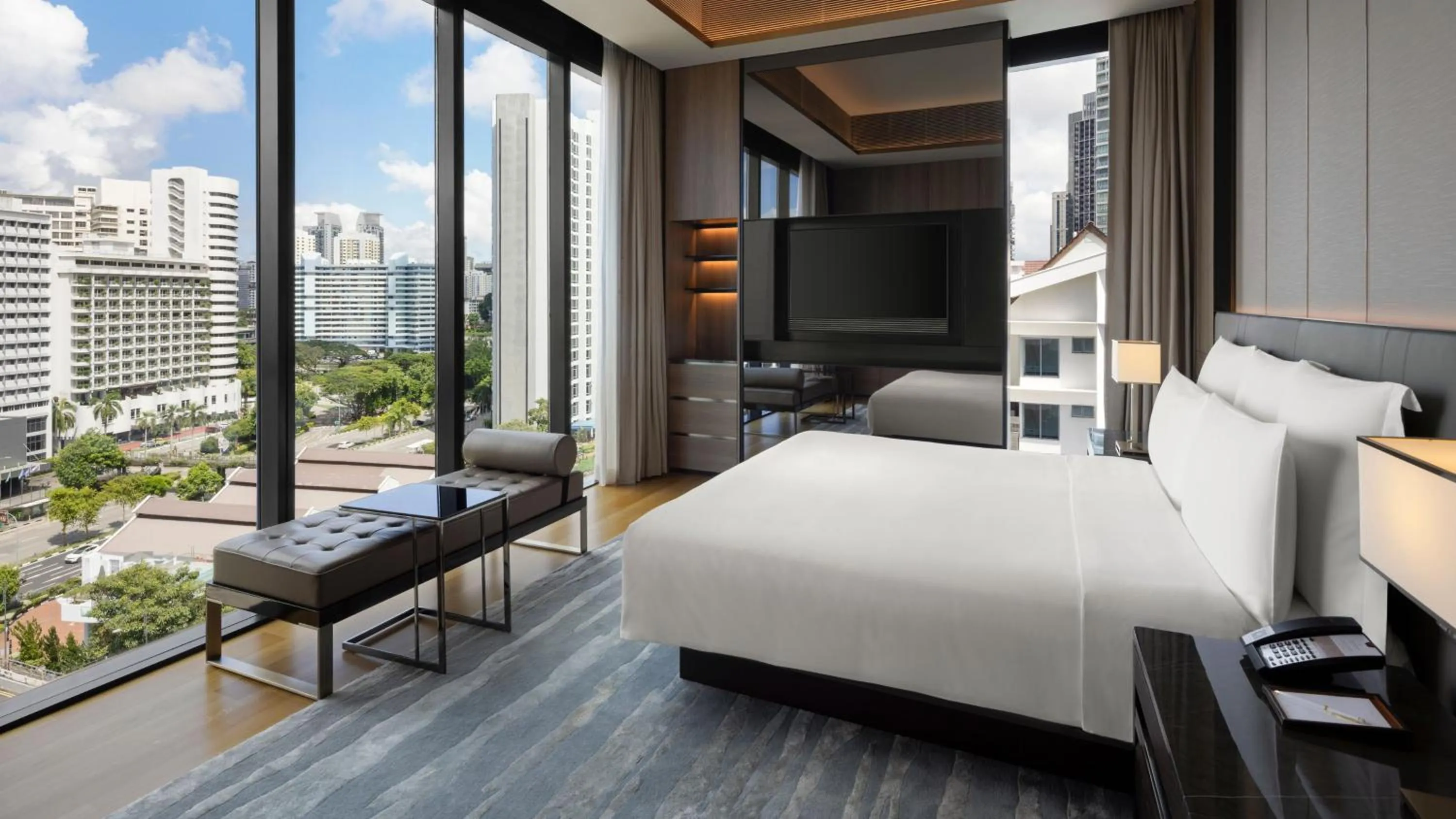 Bedroom, Bed in InterContinental Singapore Robertson Quay by IHG