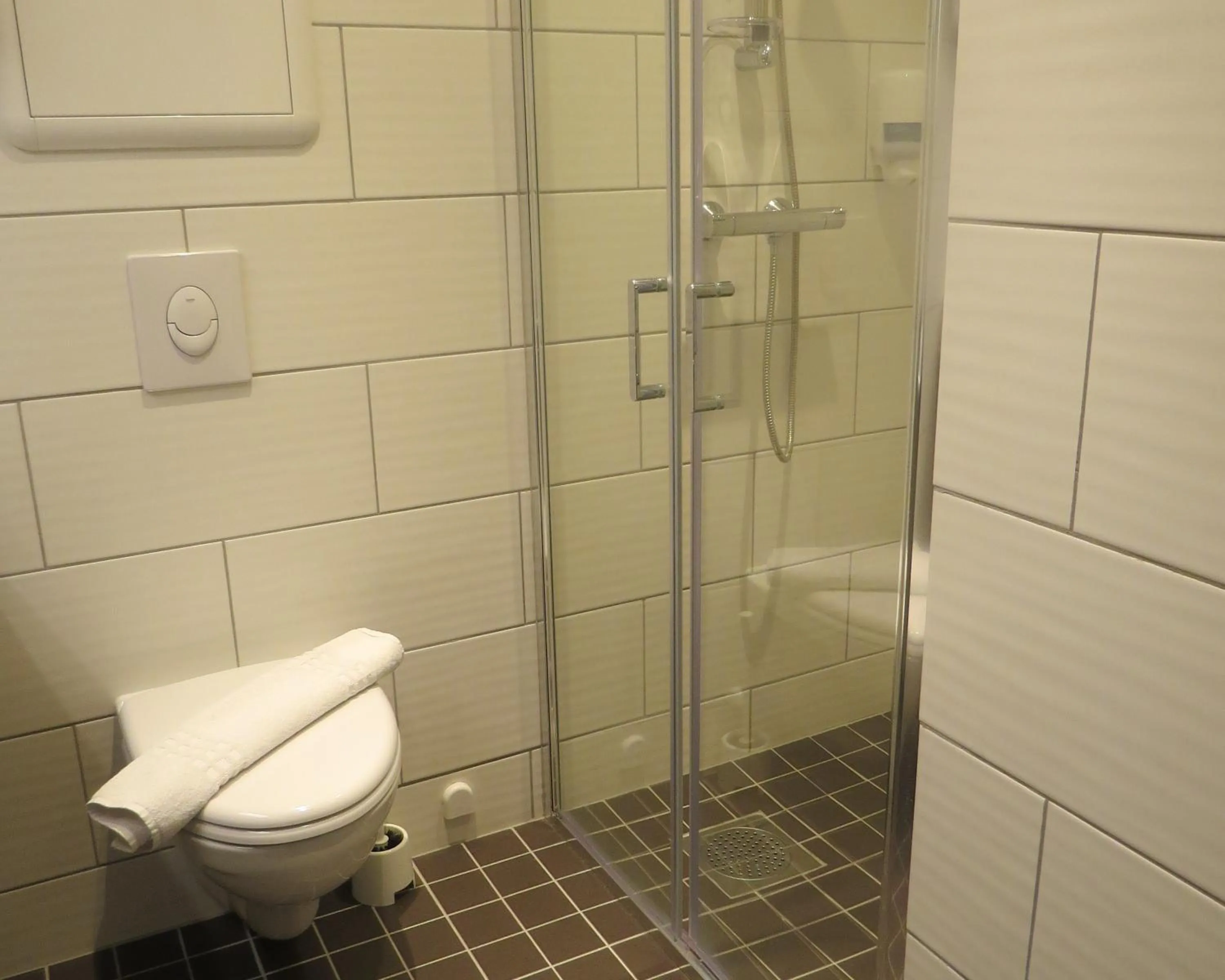Shower in Best Western Plus Hotel Bakeriet