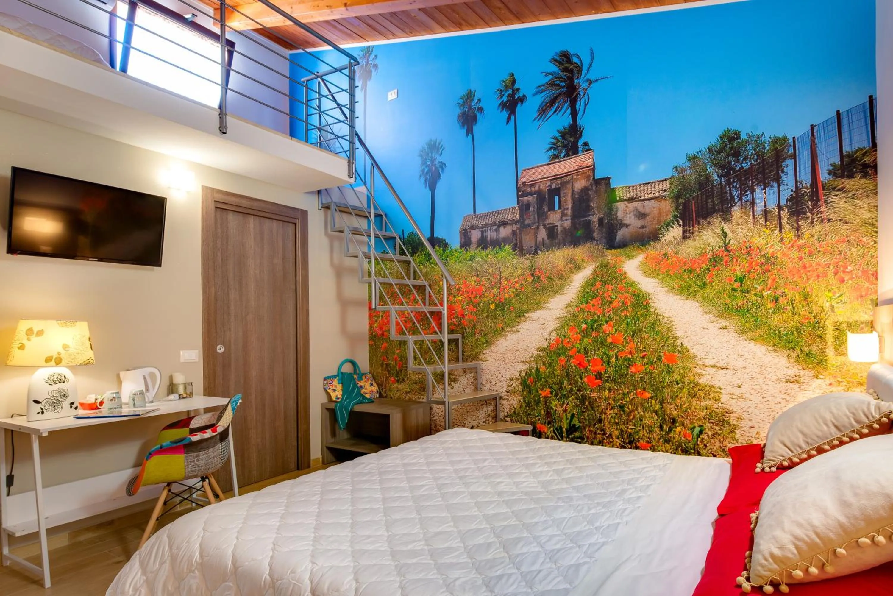 Photo of the whole room, Bed in La Finestra sul Cortile B&B