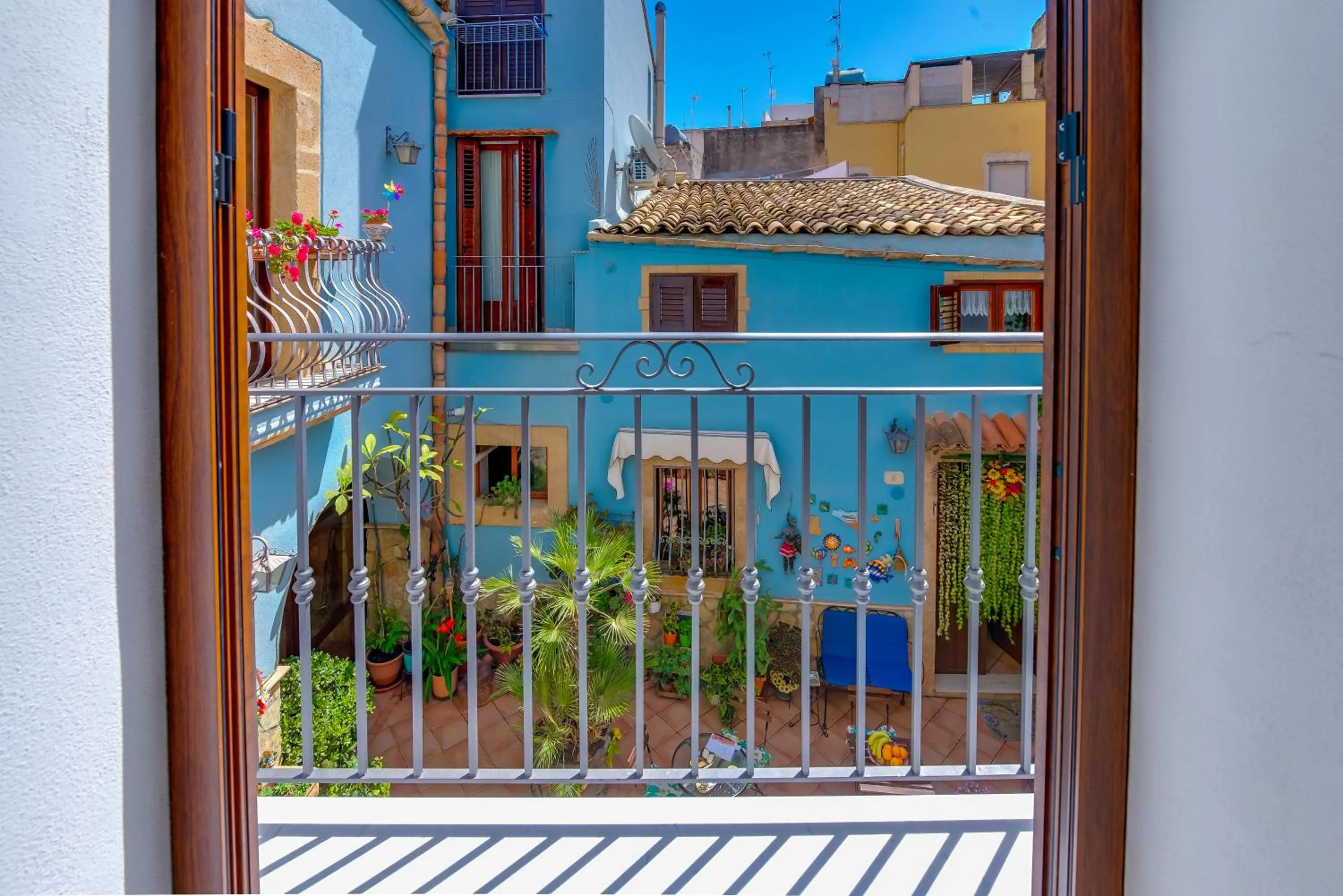 View (from property/room) in La Finestra sul Cortile B&B