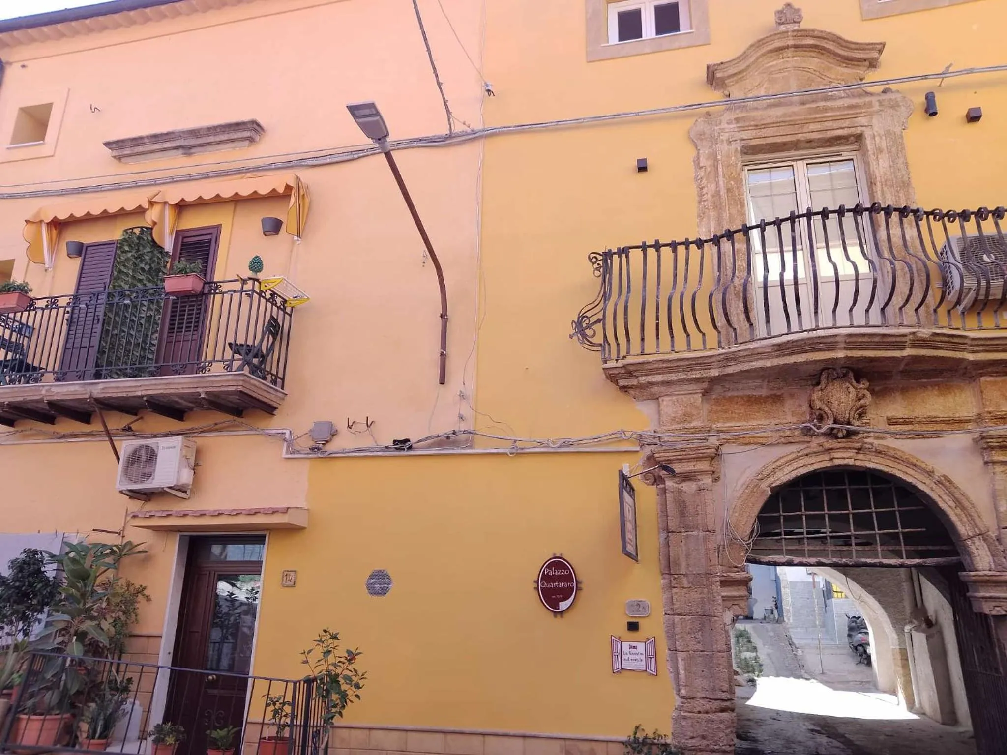 Property building in La Finestra sul Cortile B&B