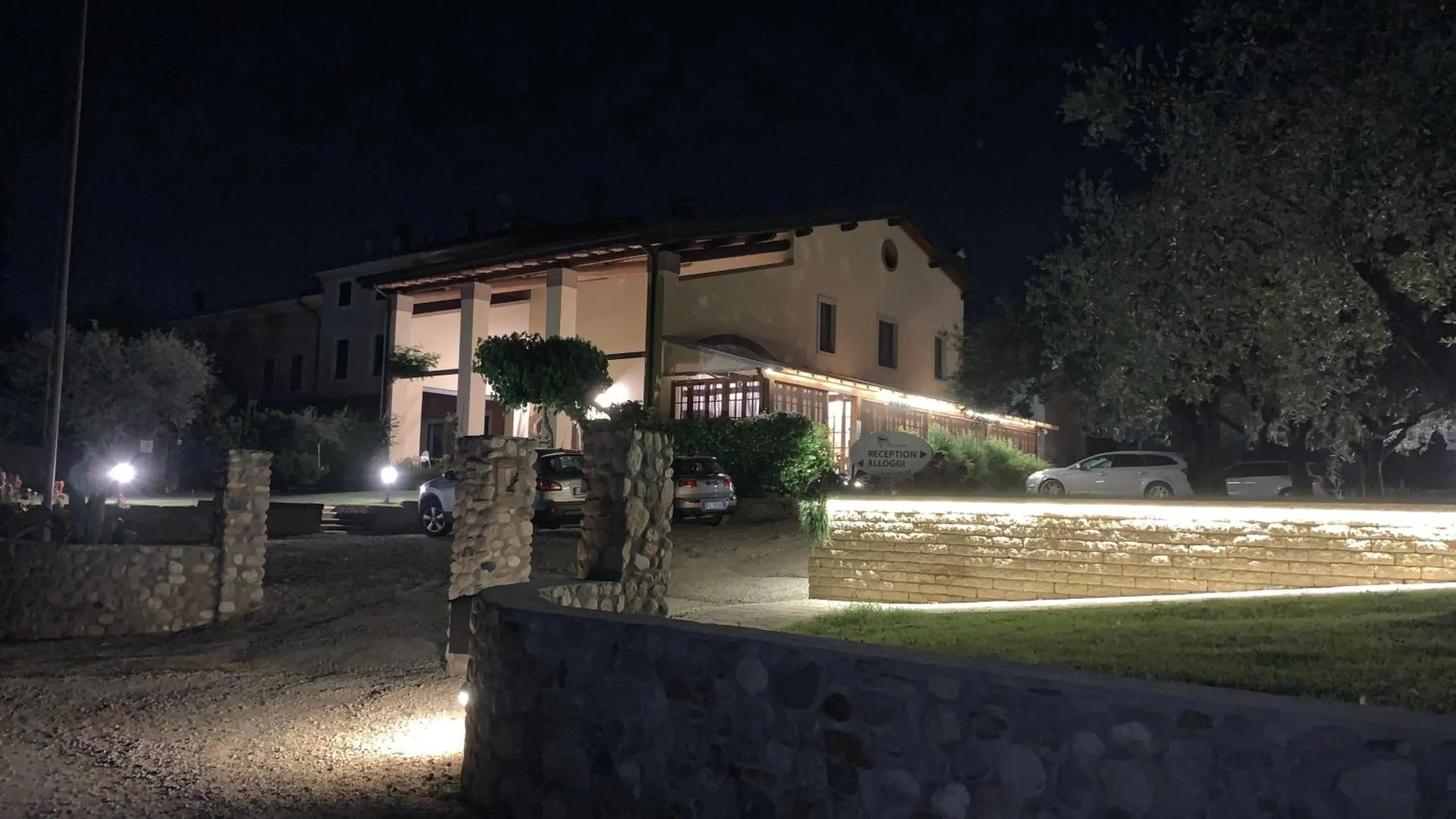 Property building in Agriturismo La Palazzina
