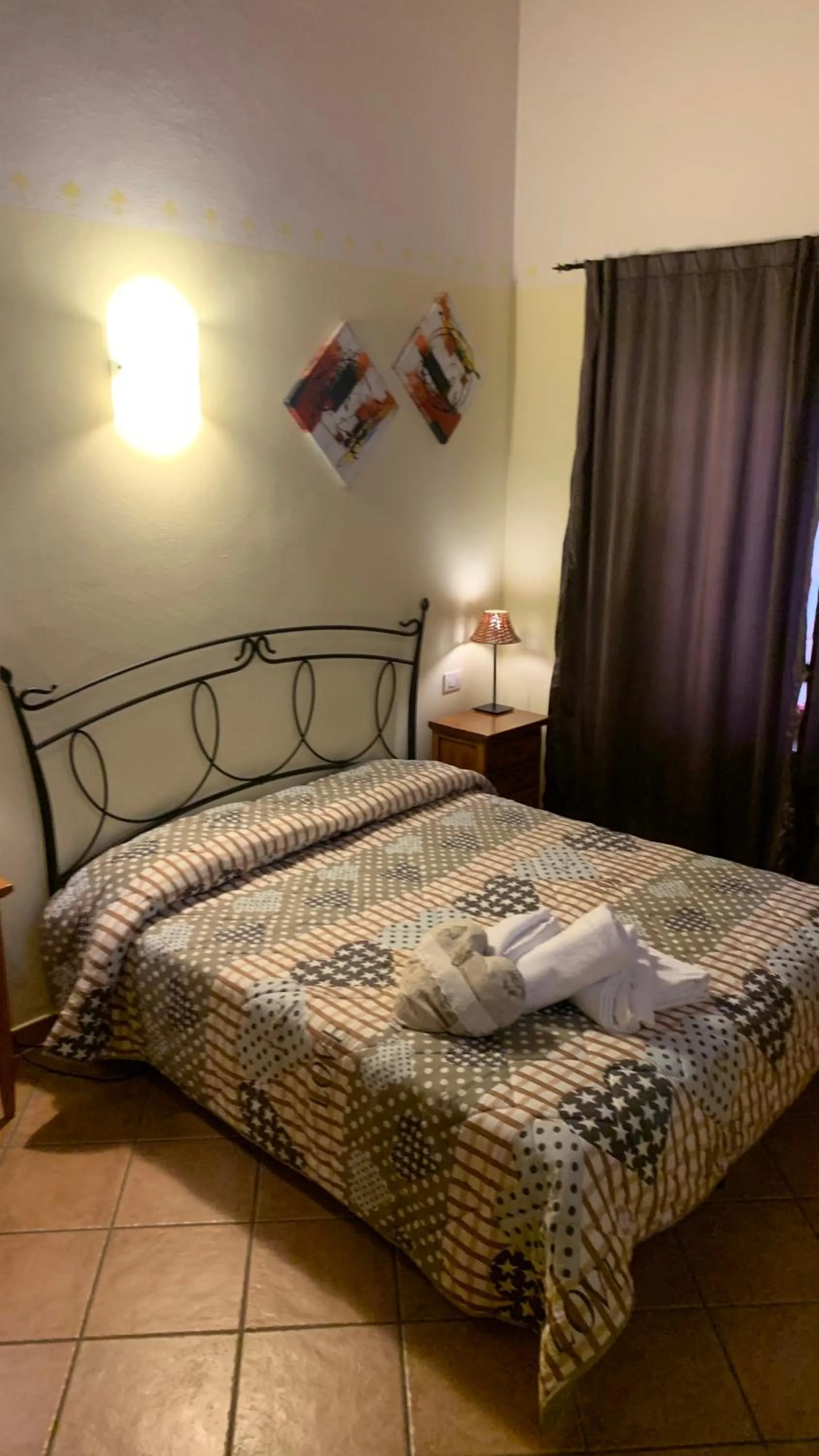 Bedroom, Bed in Agriturismo La Palazzina