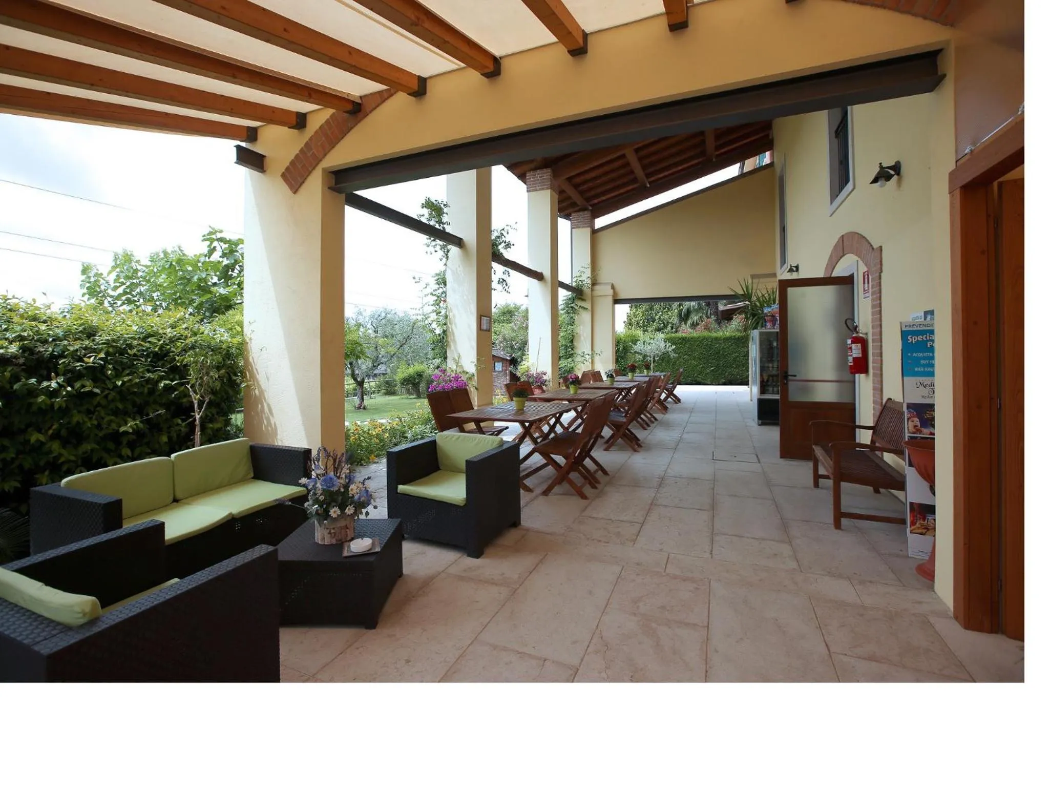 Balcony/Terrace in Agriturismo La Palazzina