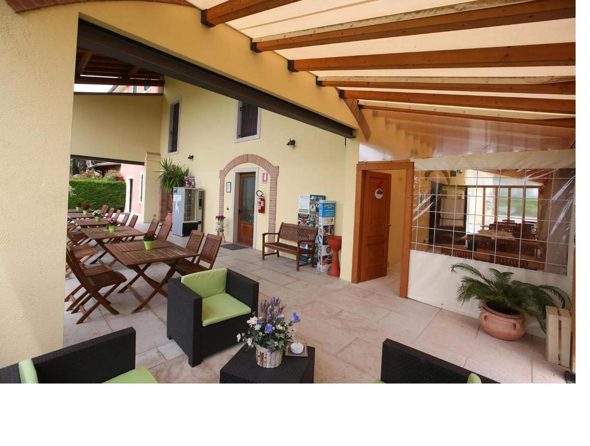 Garden in Agriturismo La Palazzina