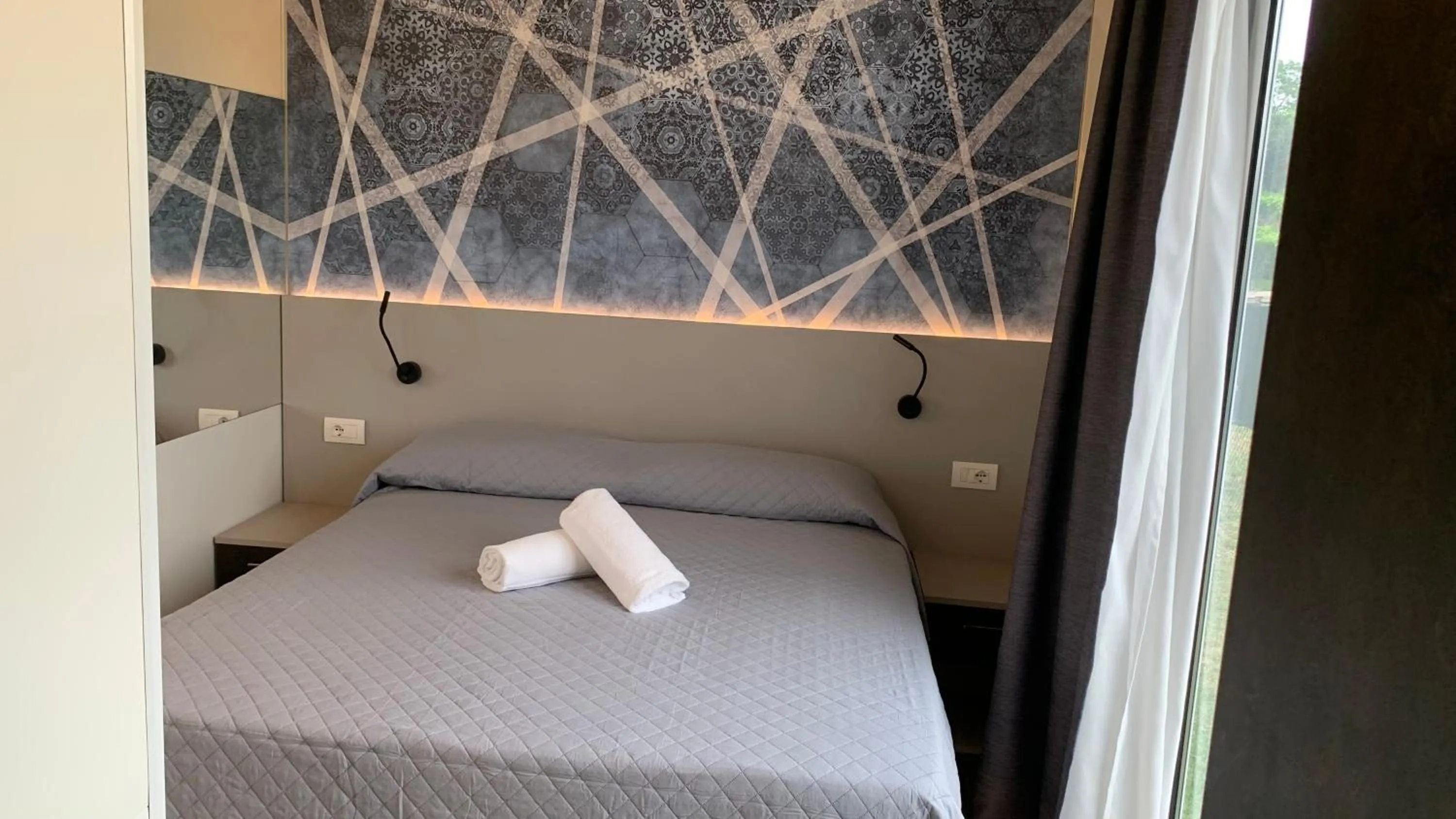 Bed in Agriturismo La Palazzina