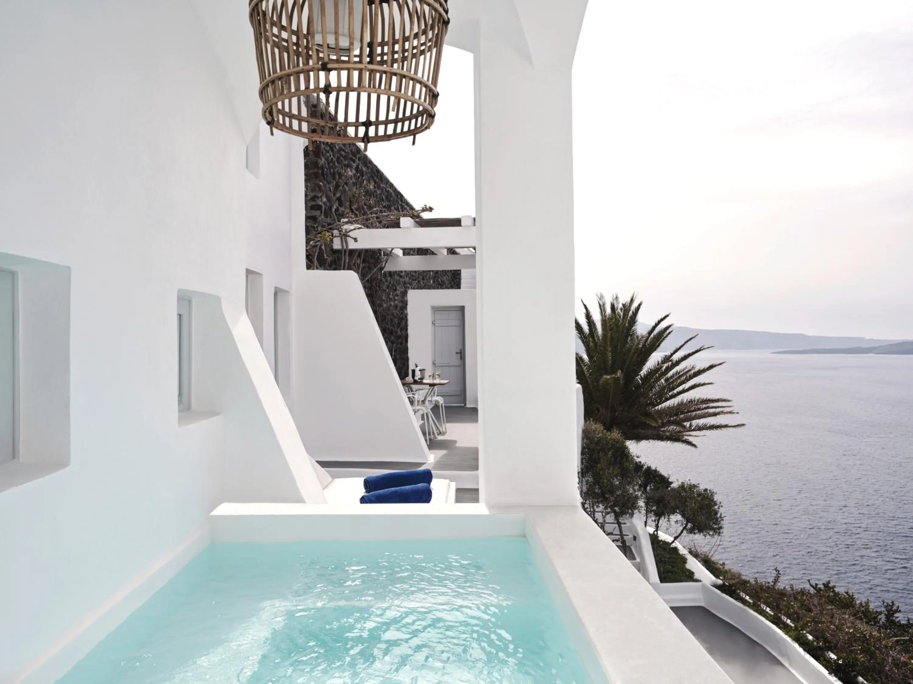 Hot Tub in Katikies Santorini - The Leading Hotels Of The World