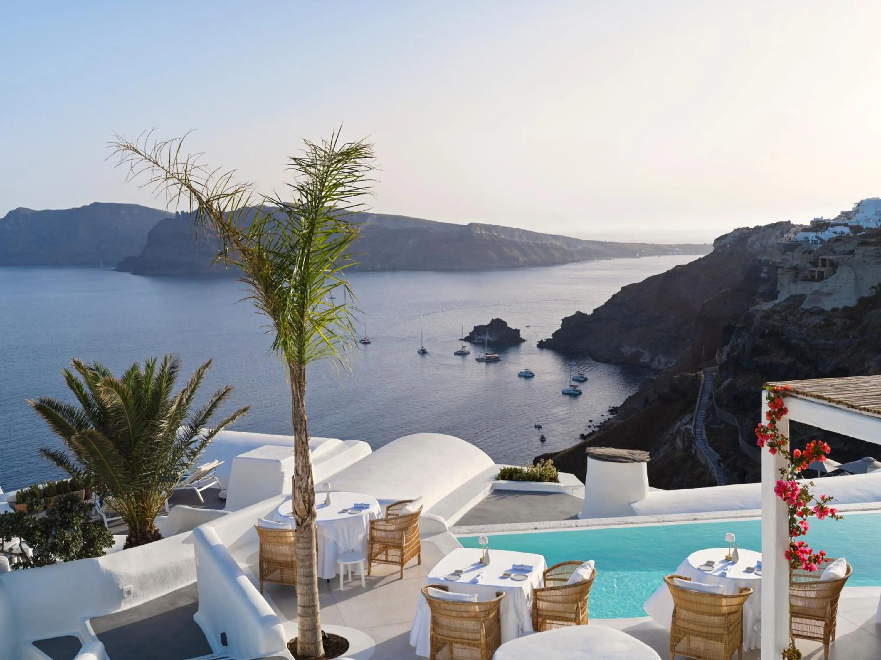 Restaurant/places to eat in Katikies Santorini - The Leading Hotels Of The World