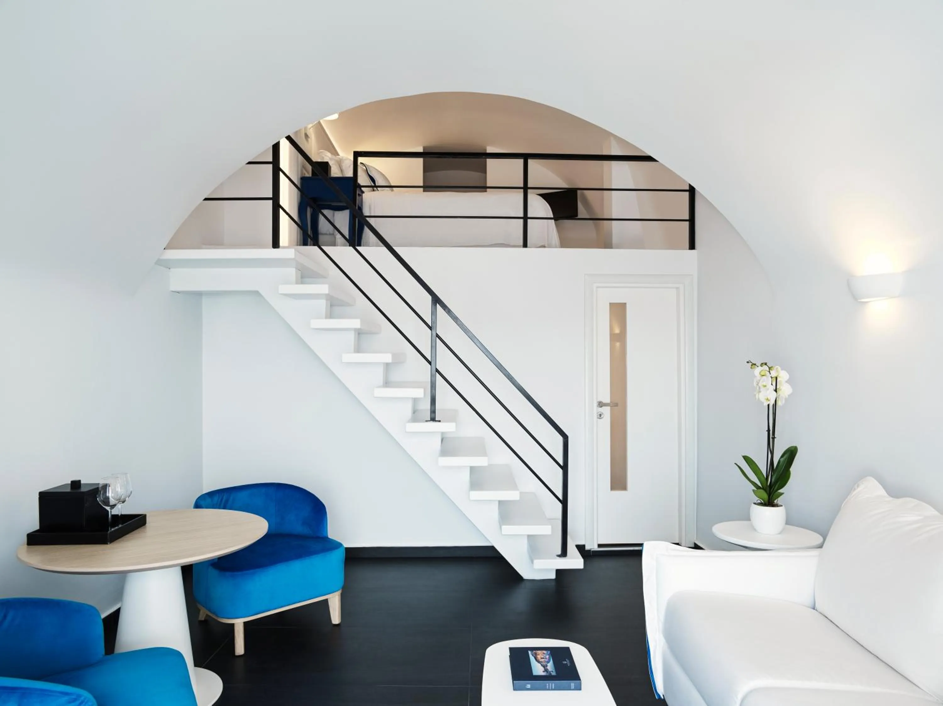 Photo of the whole room in Katikies Santorini - The Leading Hotels Of The World