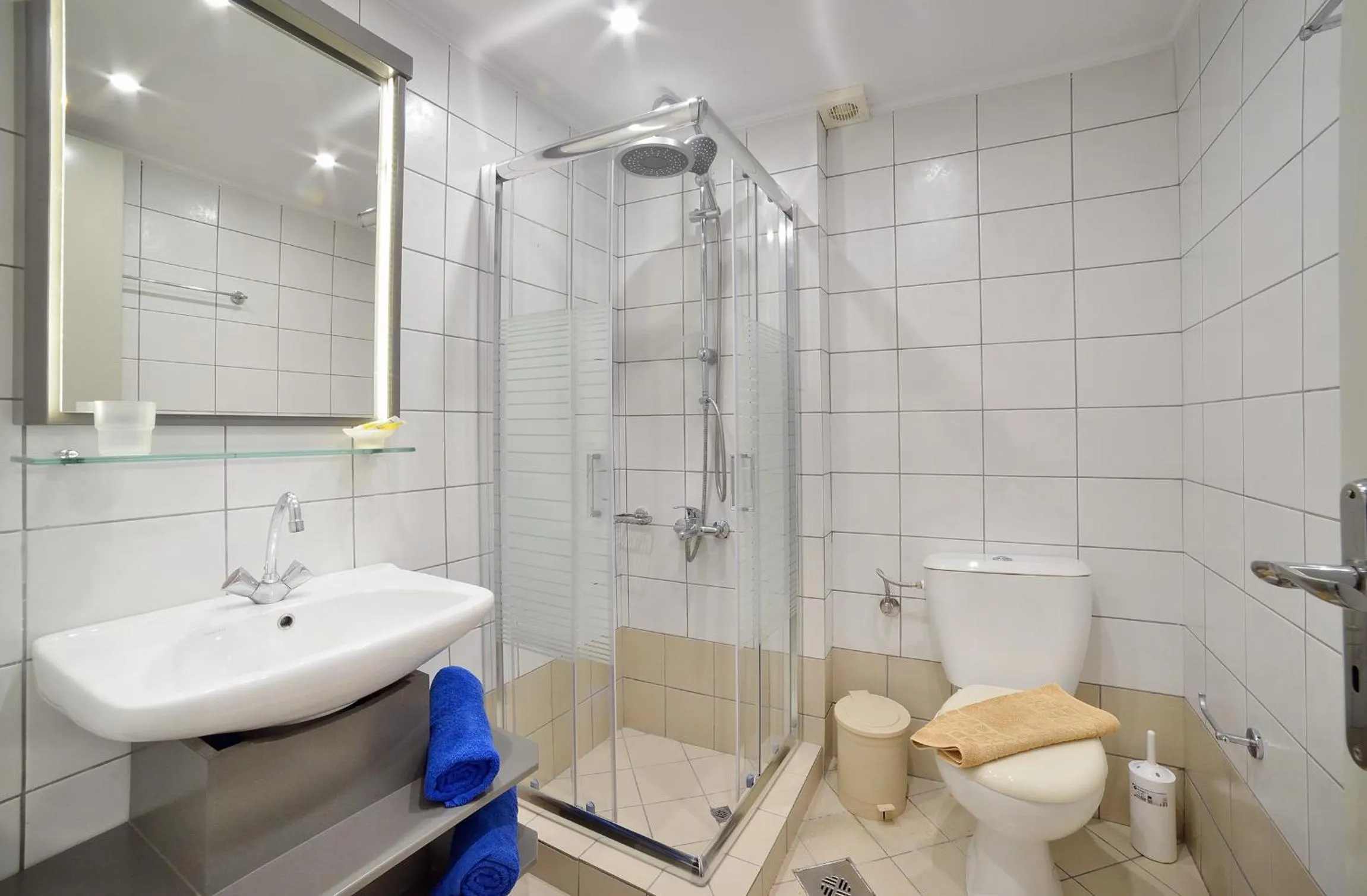 Bathroom in Mythos- Platanias- Hotel -Apts