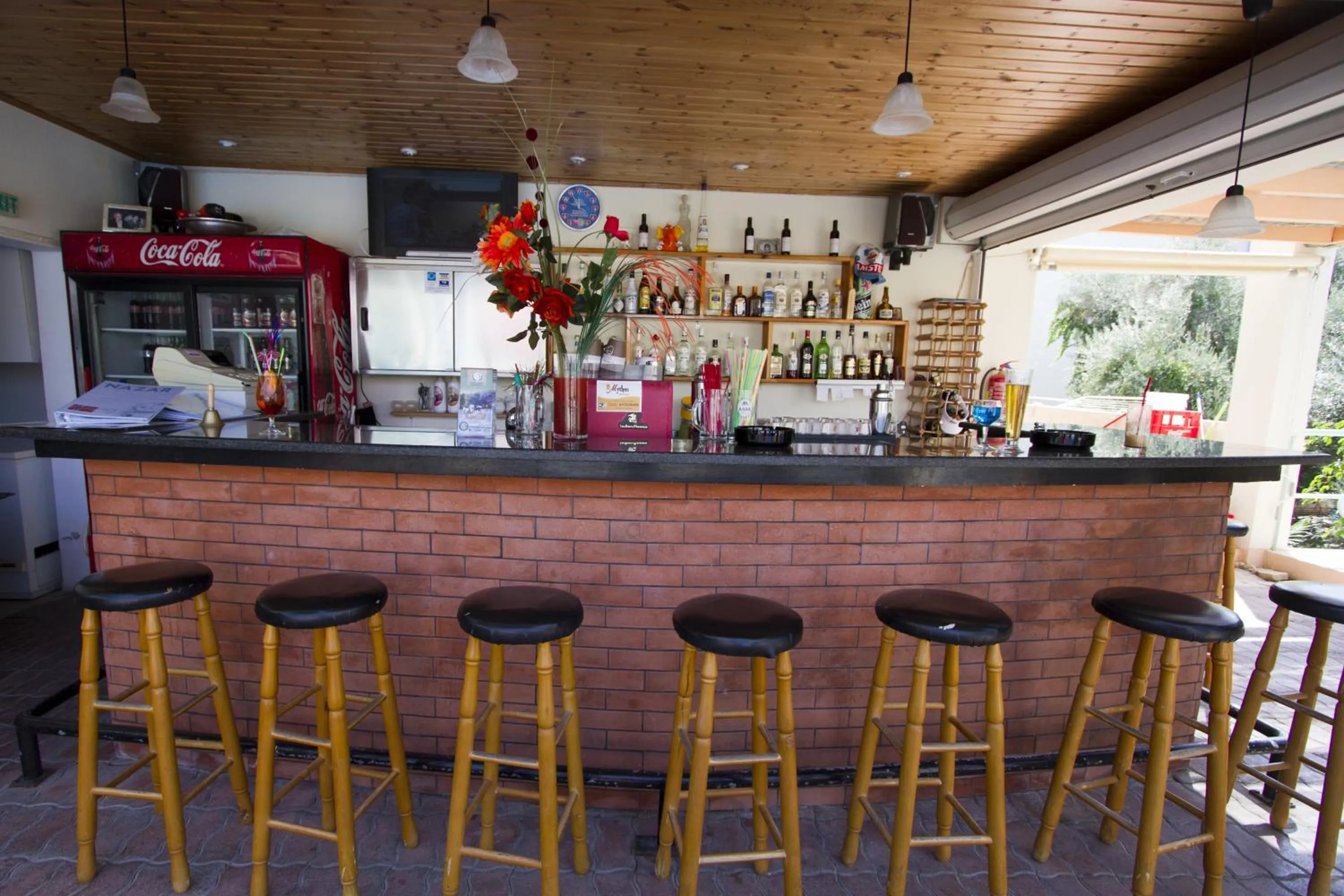 Alcoholic drinks in Mythos- Platanias- Hotel -Apts