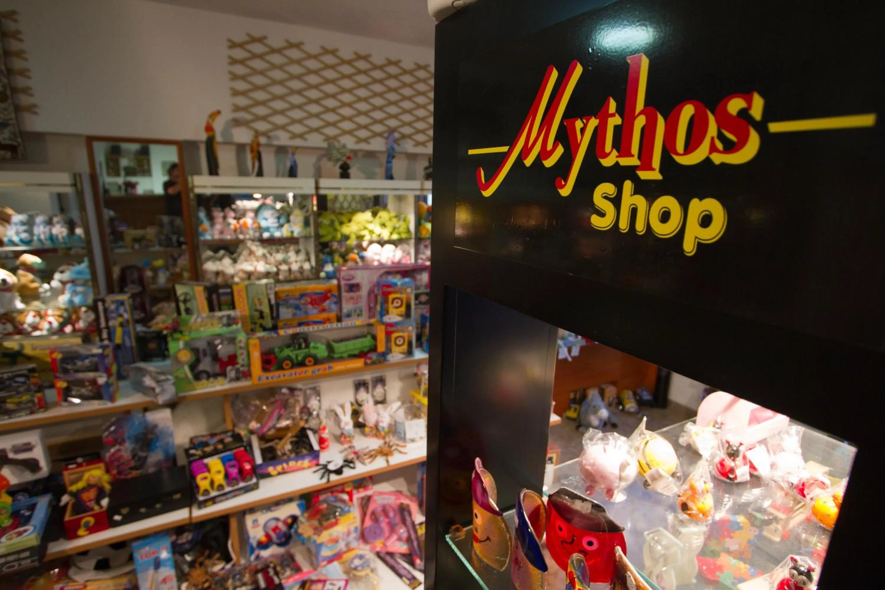 Lobby or reception in Mythos- Platanias- Hotel -Apts