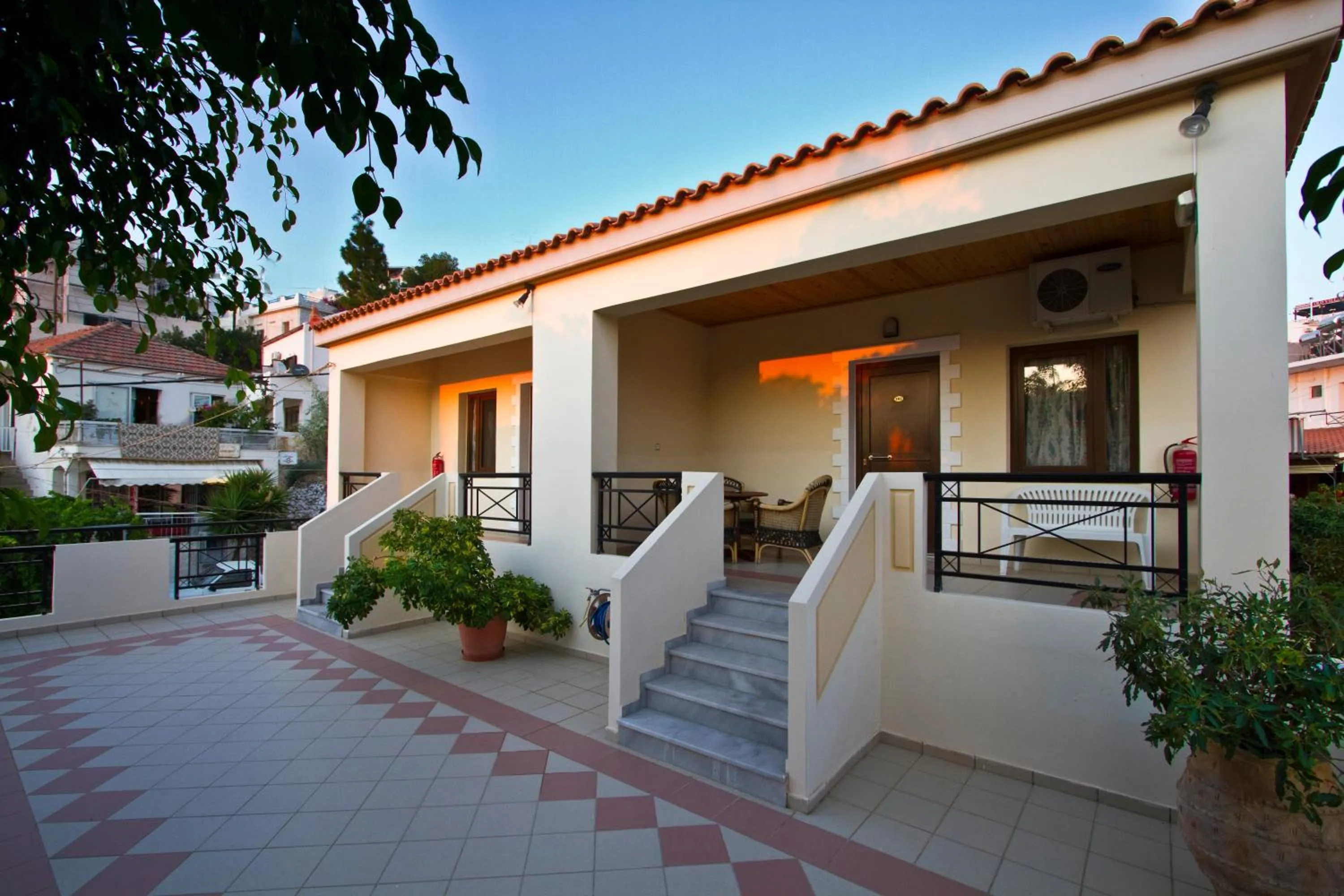 Balcony/Terrace in Mythos- Platanias- Hotel -Apts
