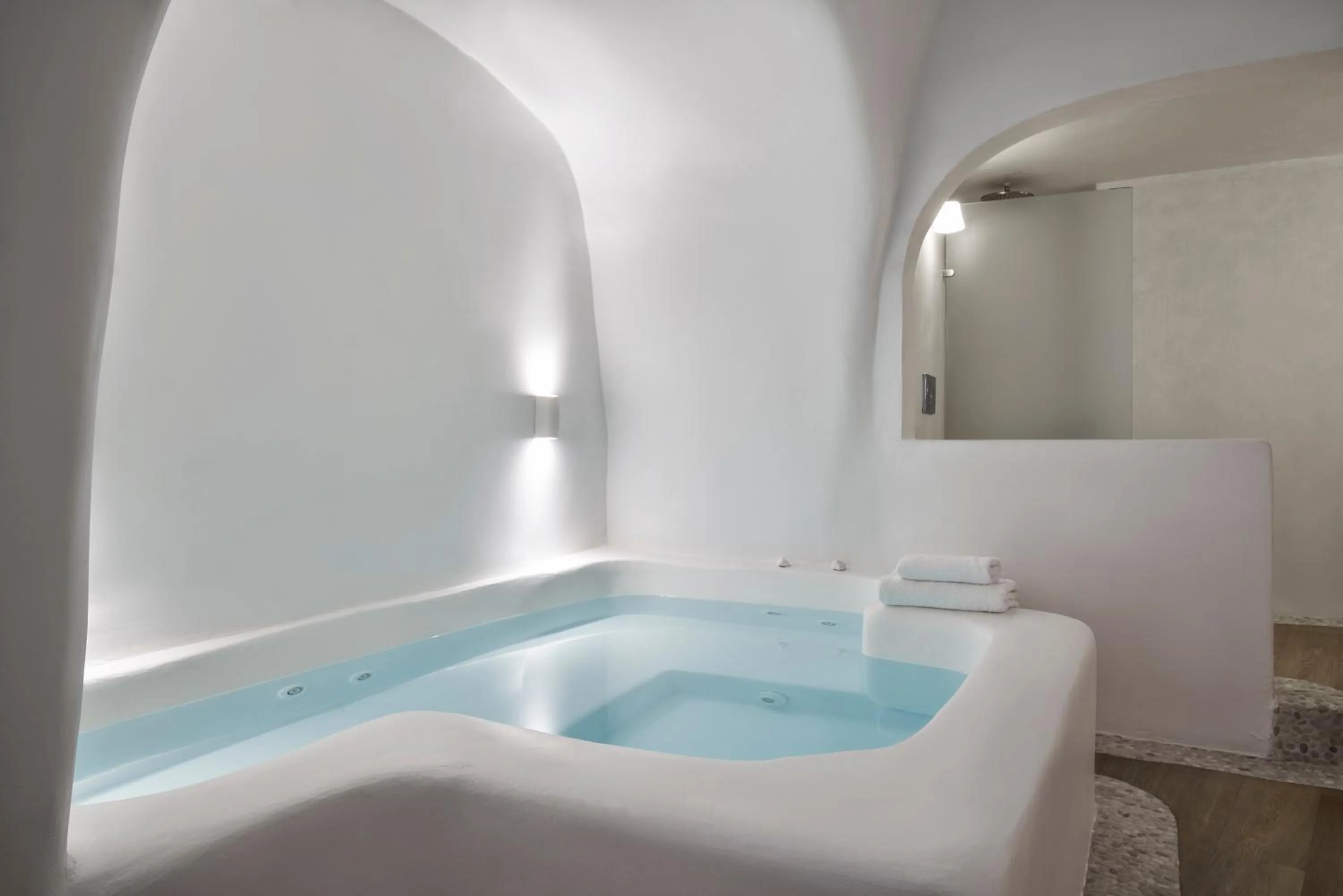 Bathroom in Katikies Kirini Santorini - The Leading Hotels Of The World