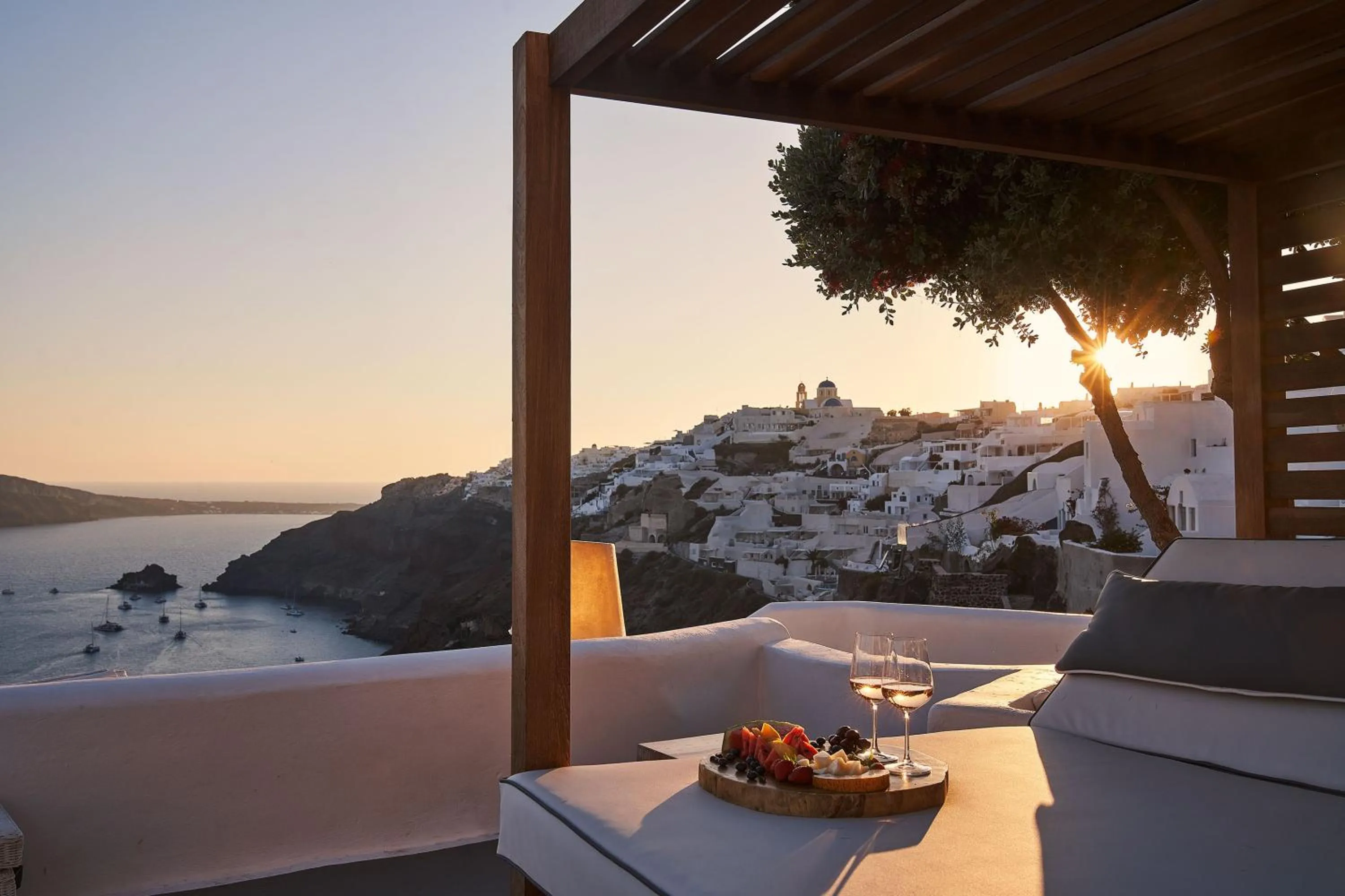 Sea view in Katikies Kirini Santorini - The Leading Hotels Of The World