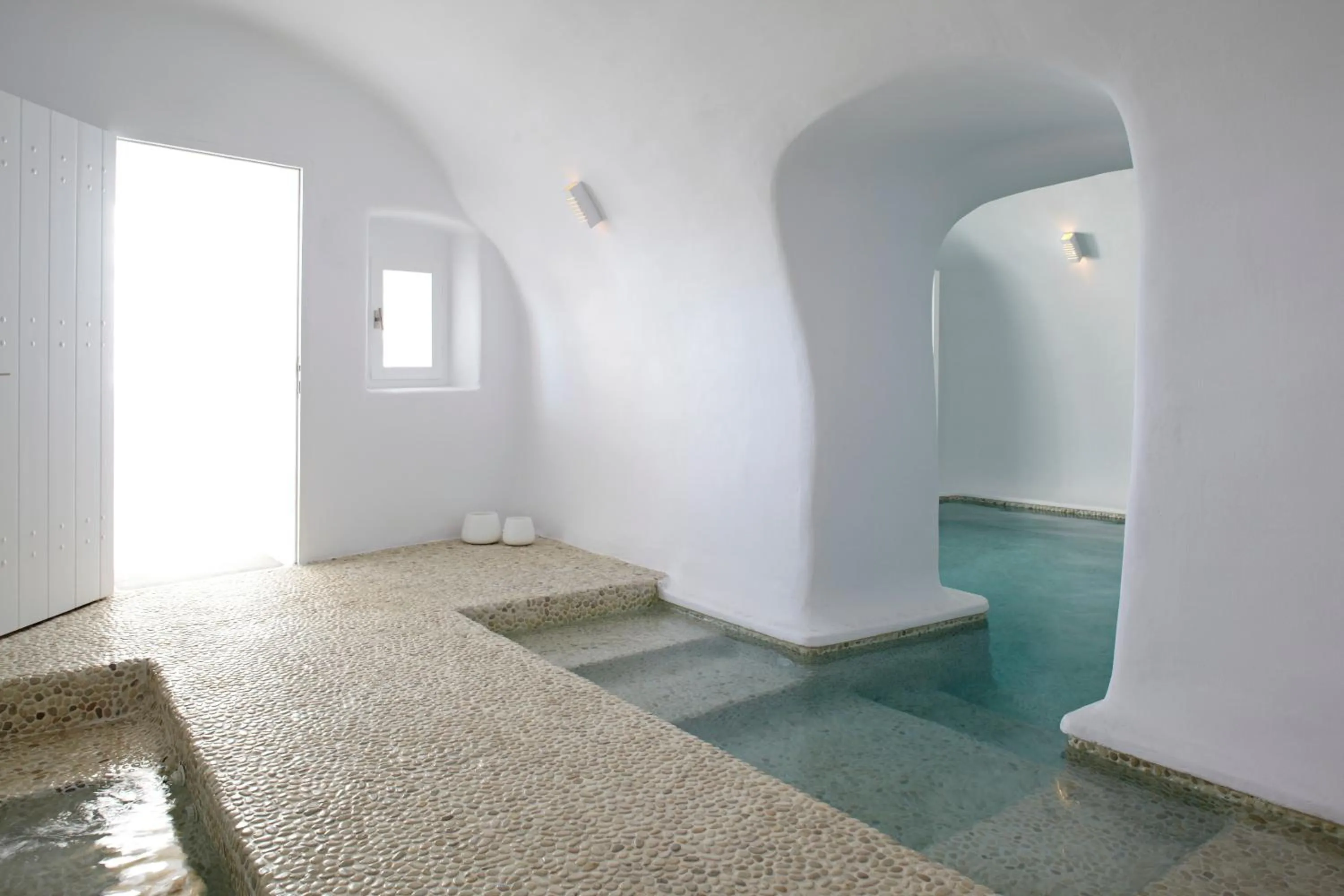 Spa and wellness centre/facilities in Katikies Kirini Santorini - The Leading Hotels Of The World