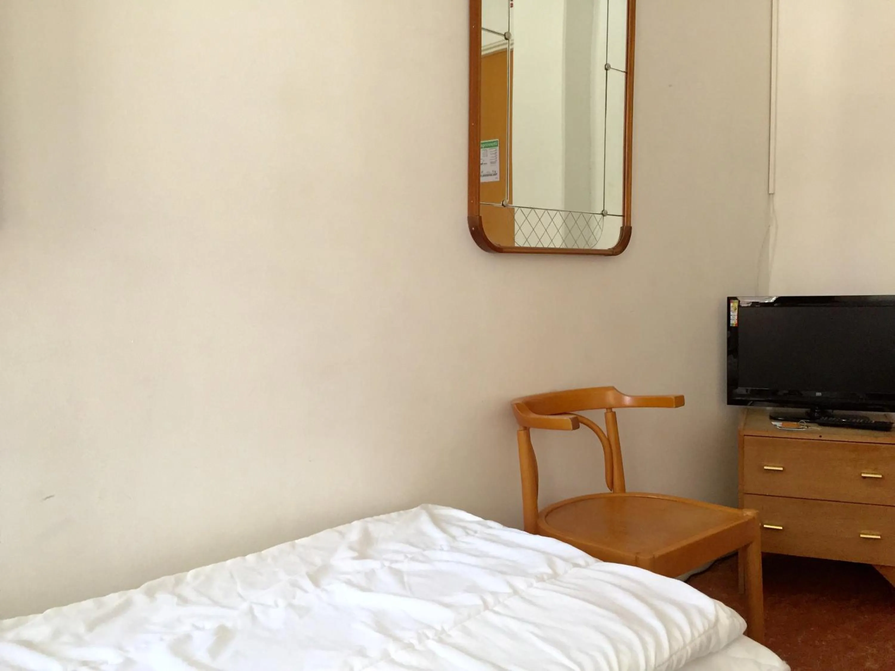 Decorative detail, Bed in Linné Hostel