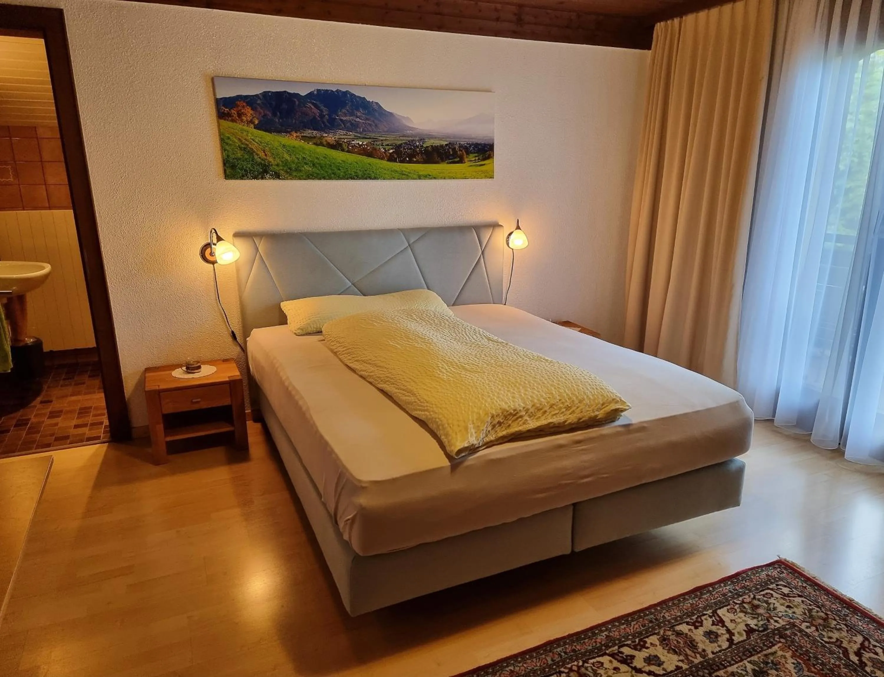Bed in Landgasthof Rössle ** Superior