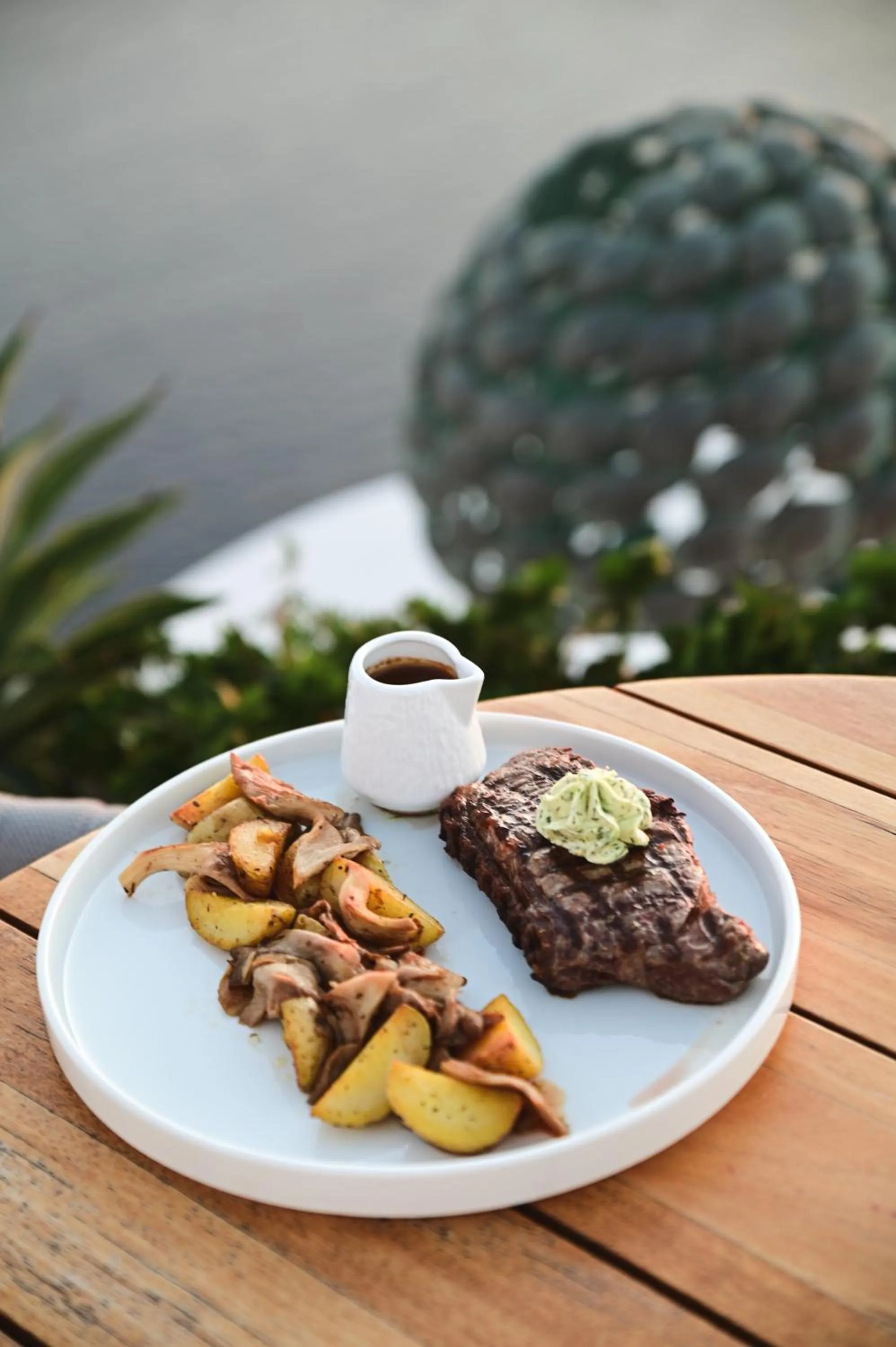 Food in IKIES Santorini