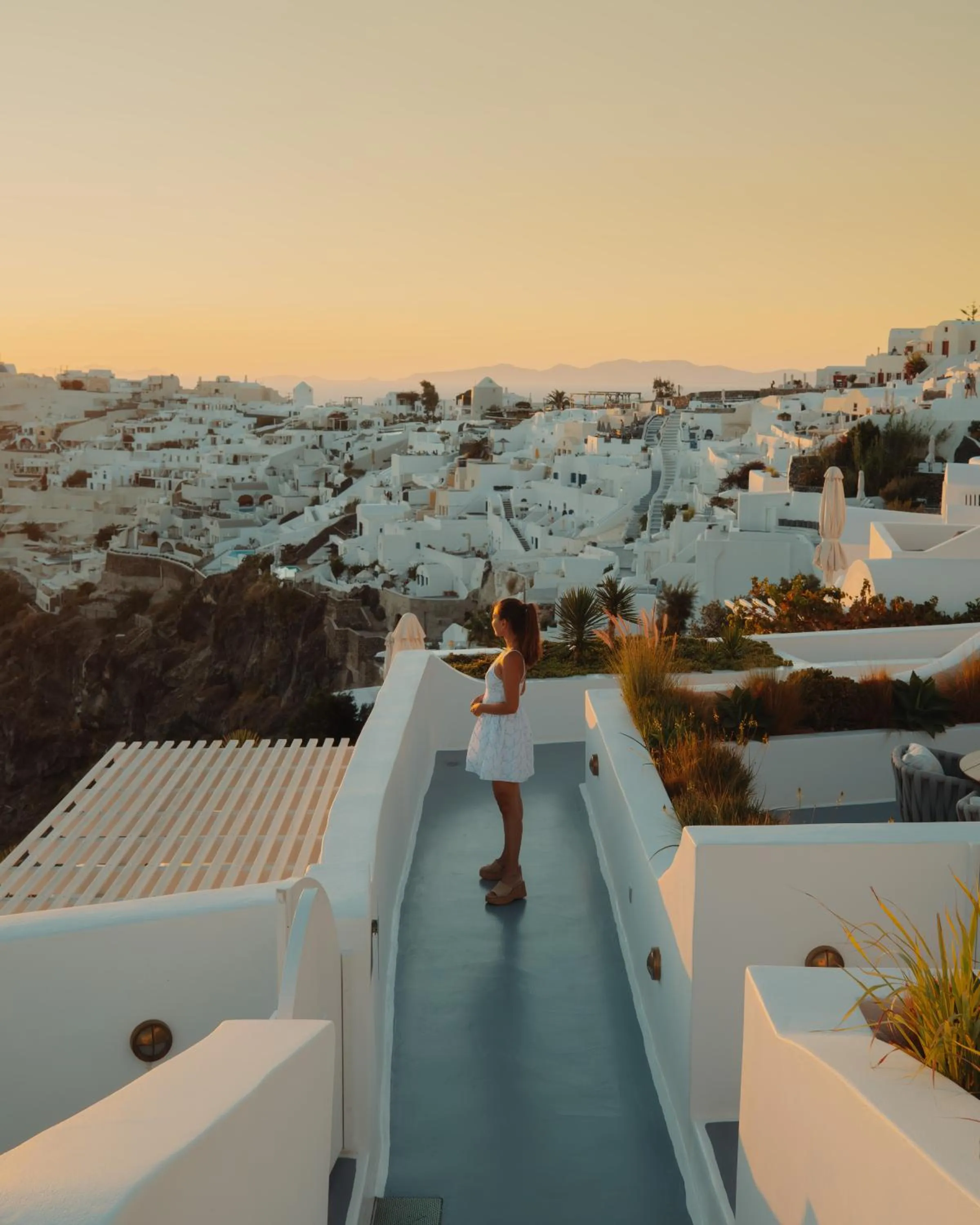 View (from property/room) in IKIES Santorini