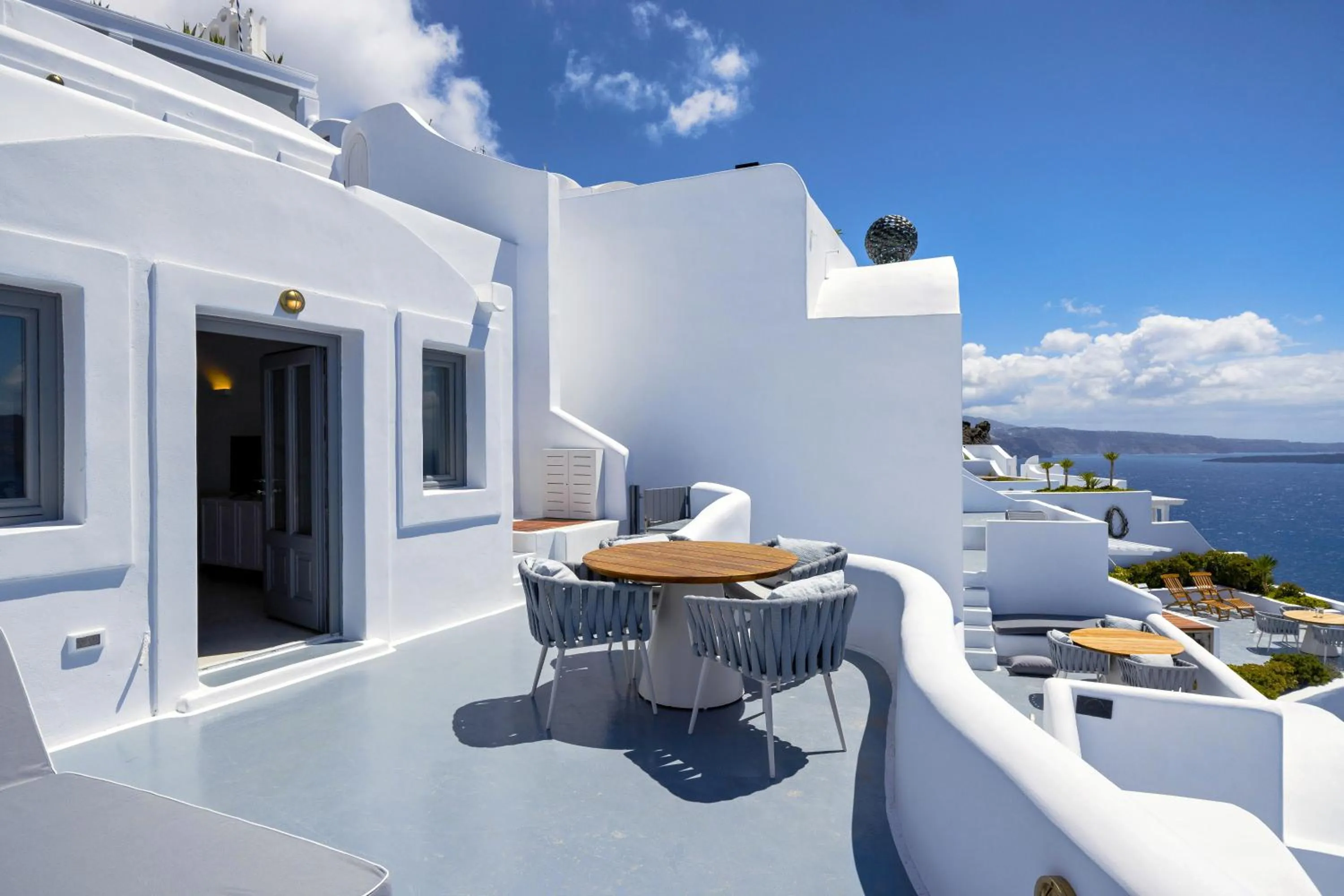 View (from property/room) in IKIES Santorini