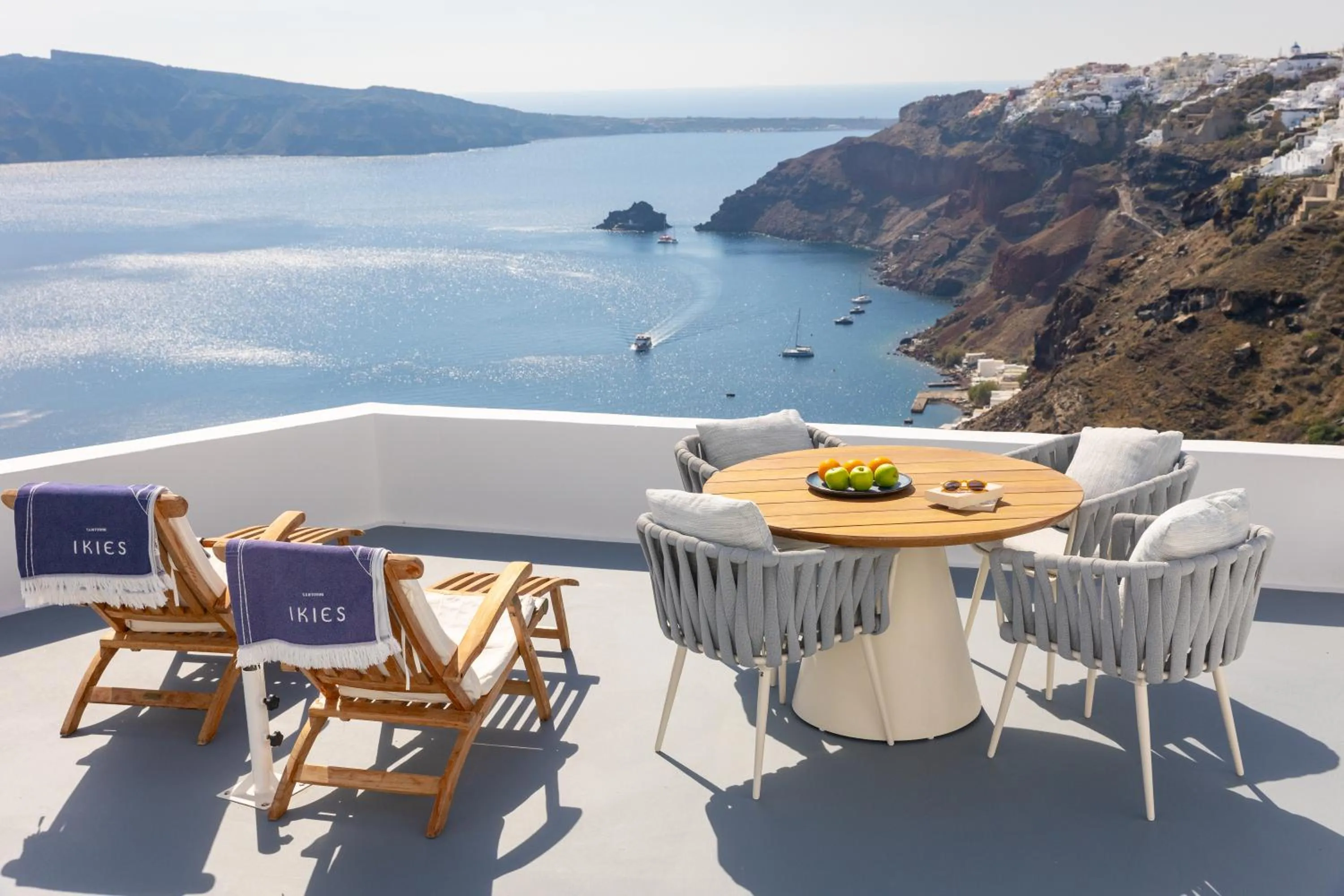 Nearby landmark in IKIES Santorini