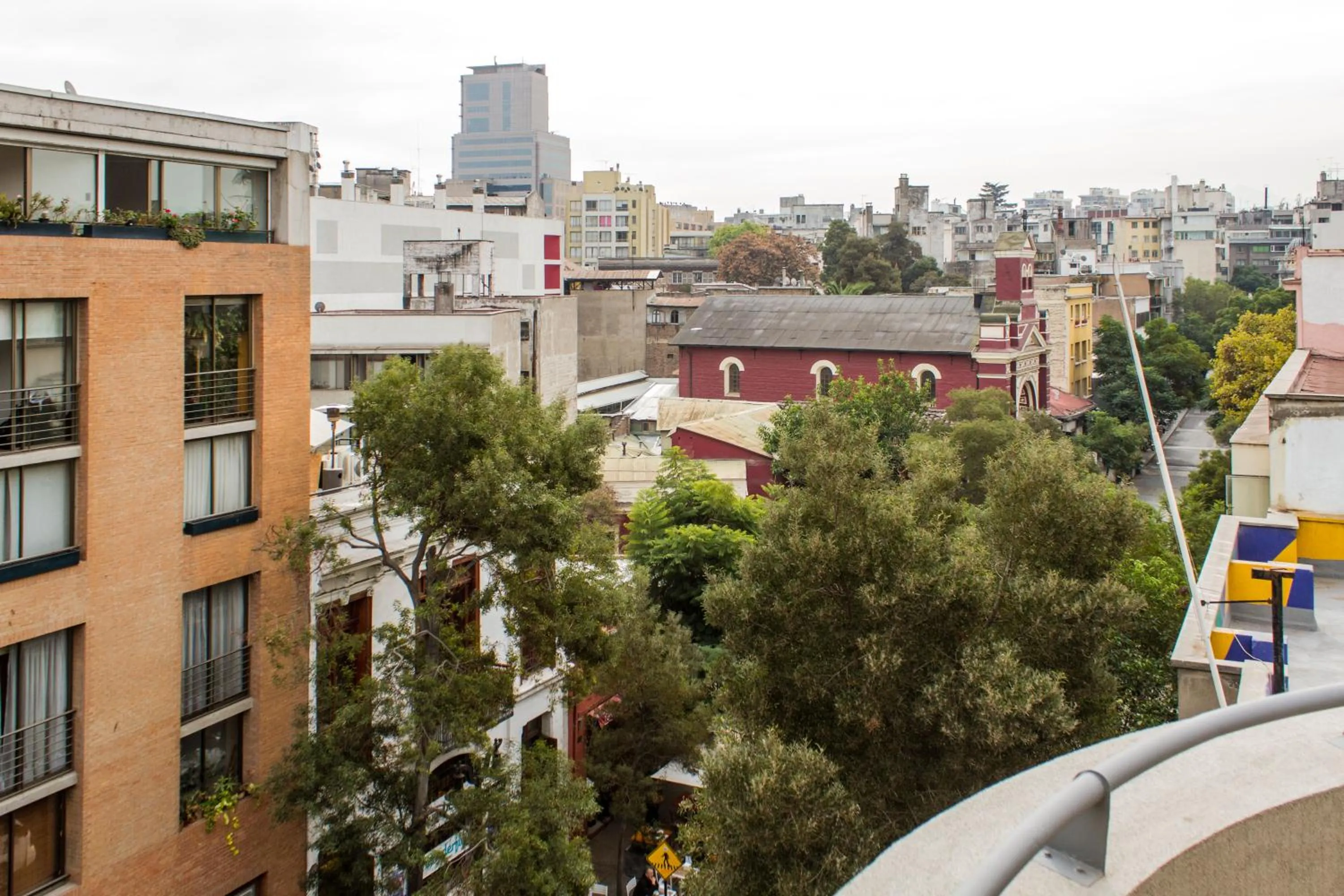Balcony/Terrace in Lastarria Aparts