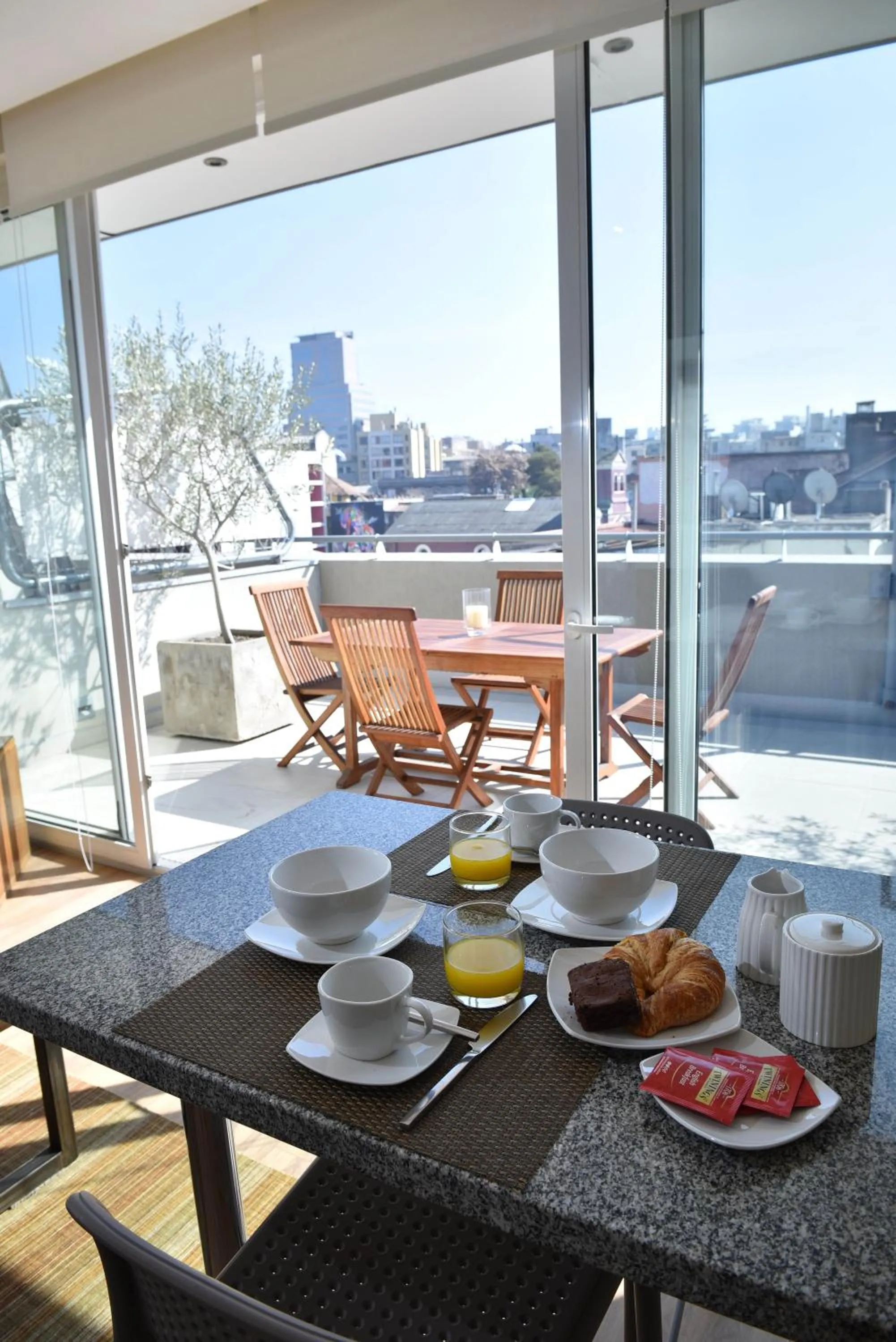 Balcony/Terrace in Lastarria Aparts