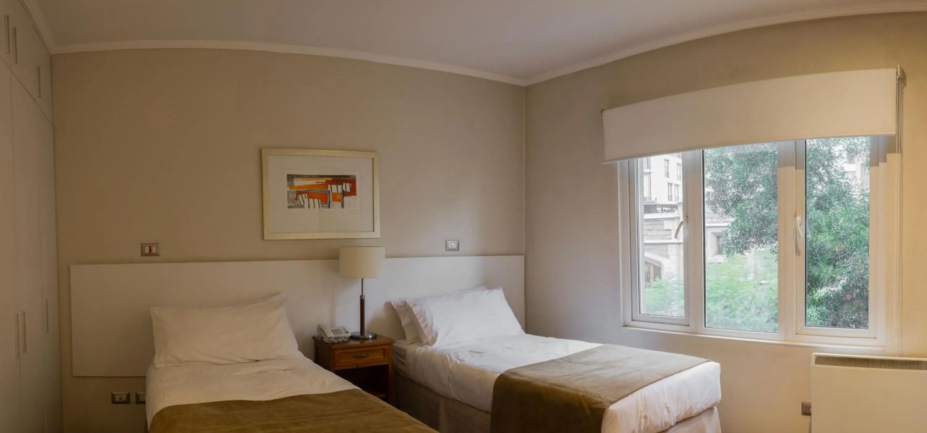 Bedroom, Bed in Lastarria Aparts