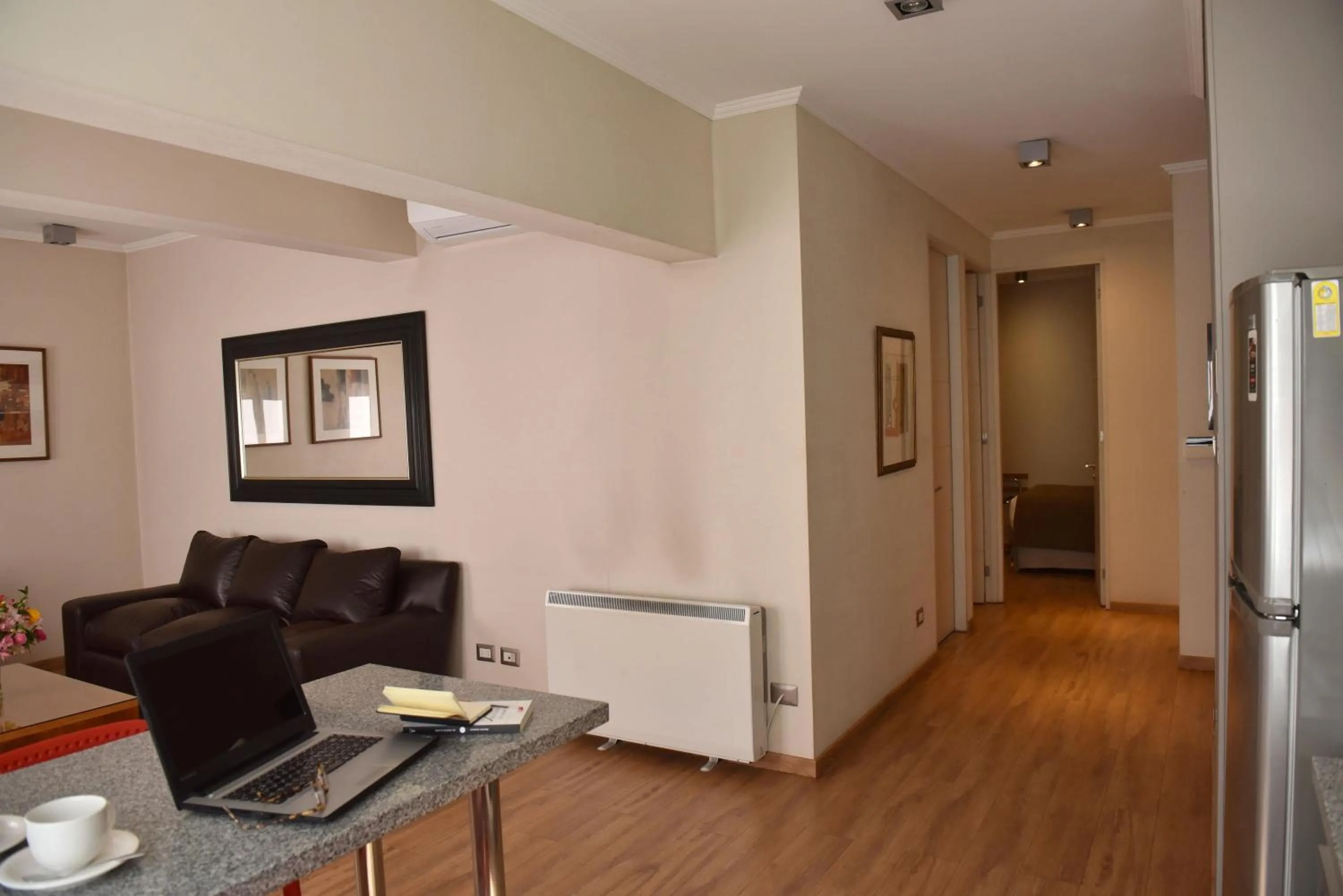 Living room in Lastarria Aparts