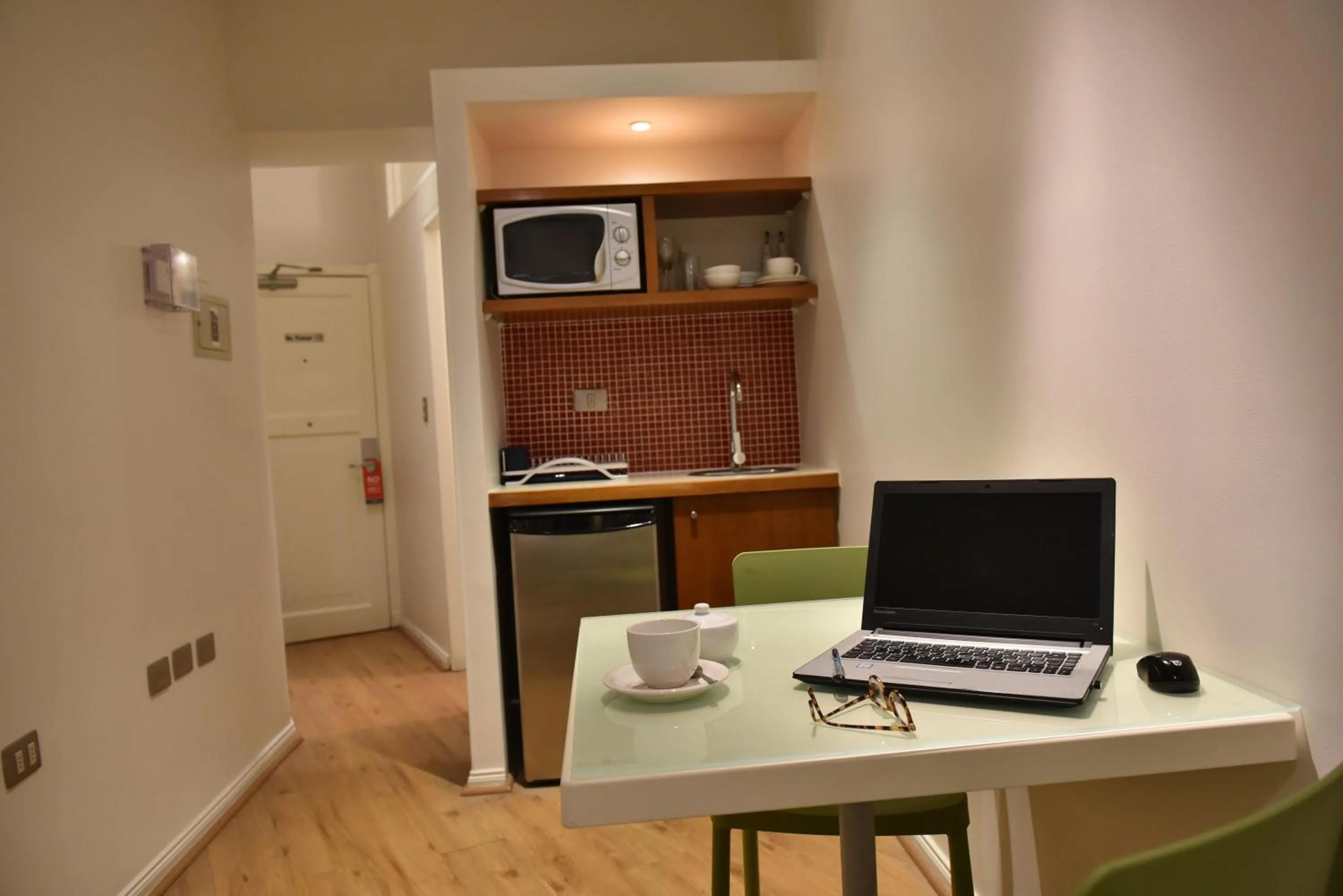 Kitchen or kitchenette in Lastarria Aparts