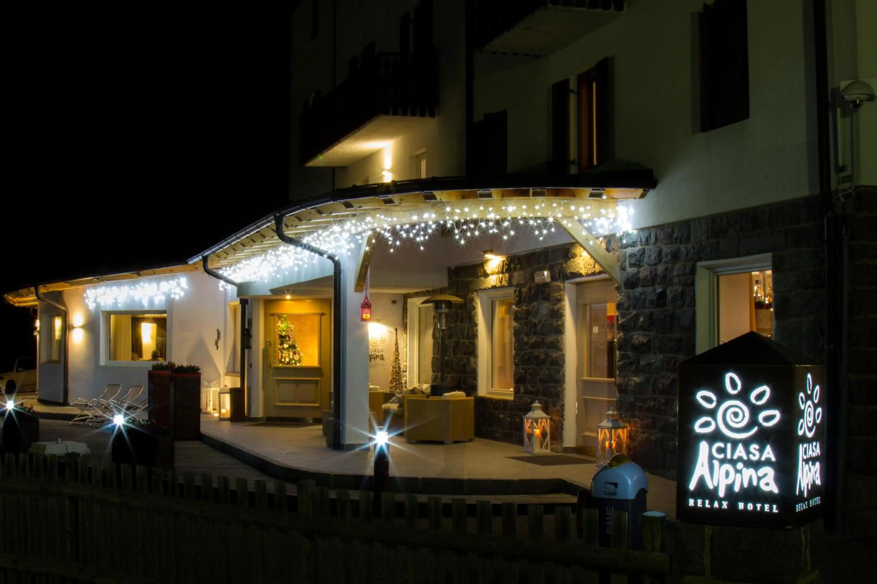 Facade/entrance in Ciasa Alpina Relax Hotel