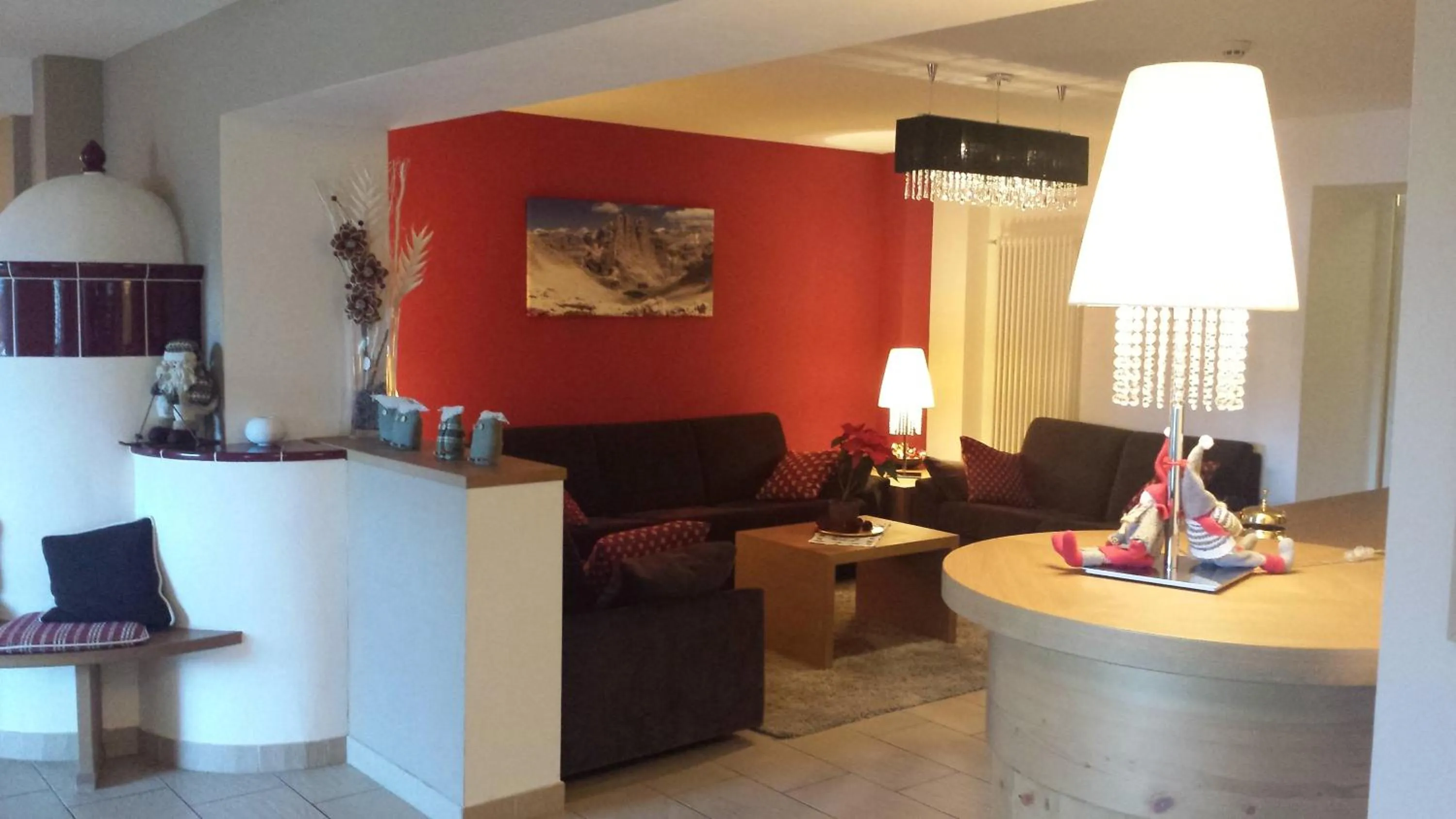 Lobby or reception in Ciasa Alpina Relax Hotel