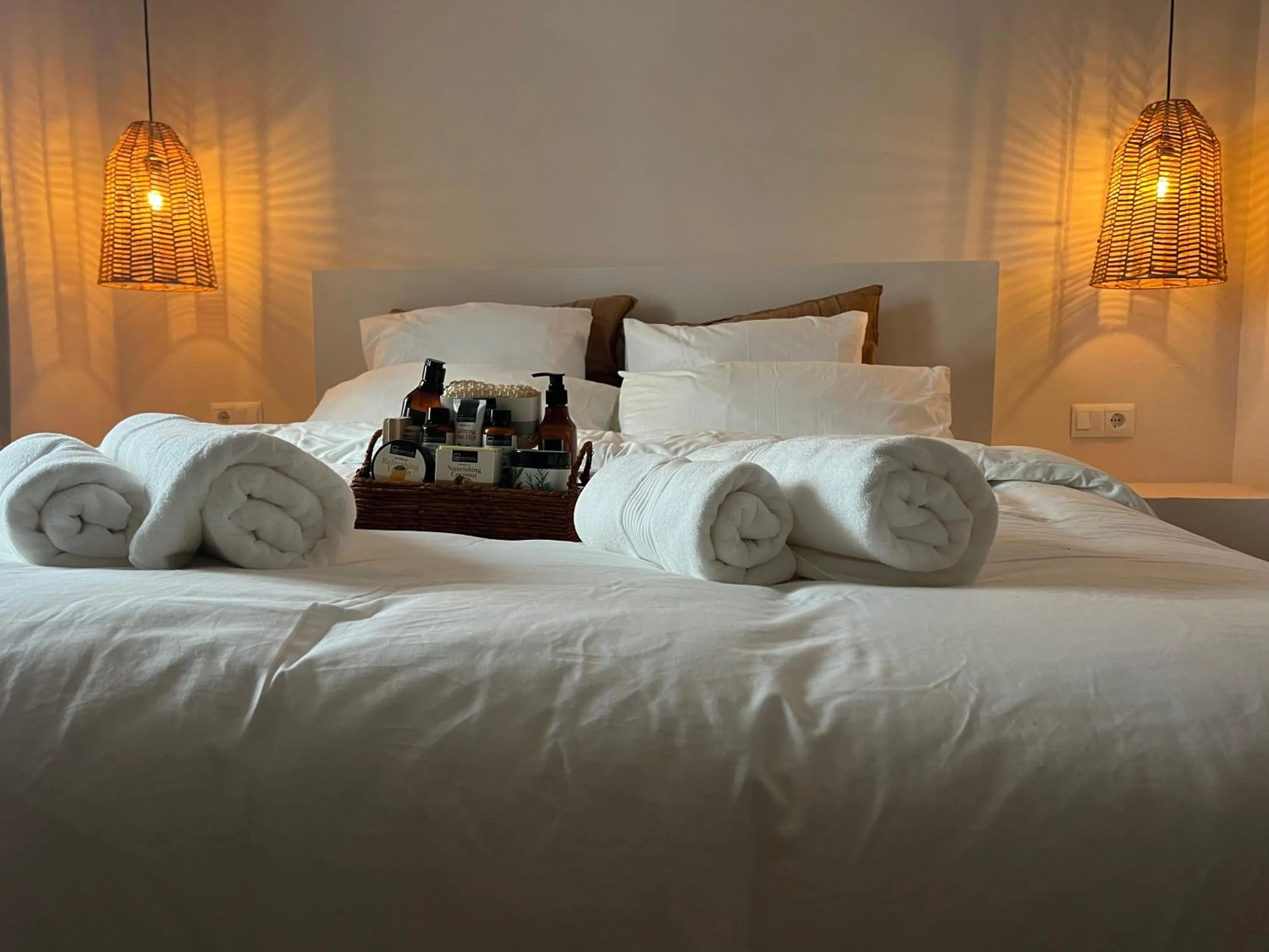 Bed in I AM La Posada Hotel and Apartment