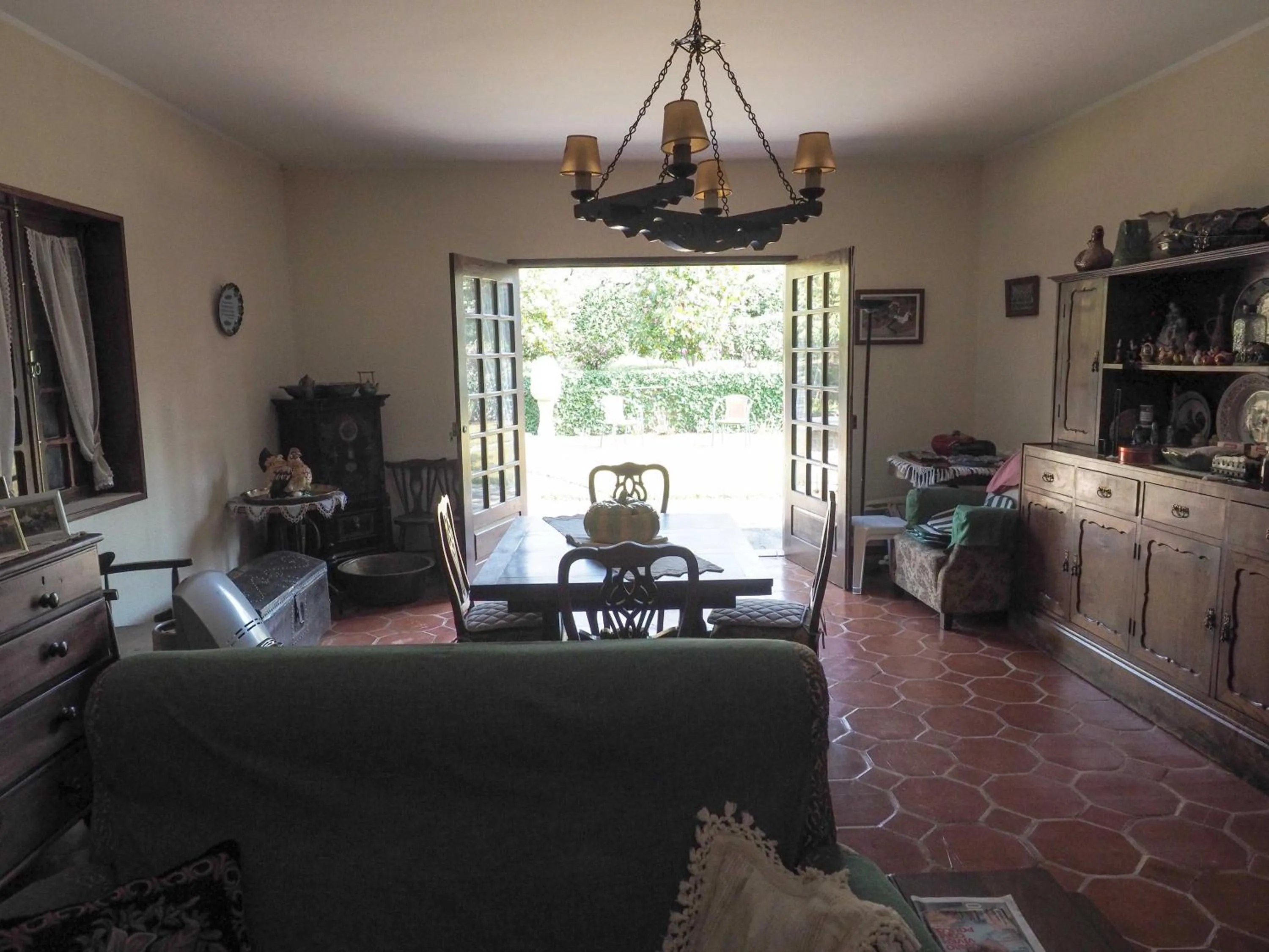 Communal lounge/ TV room in Quinta Drº Amarante