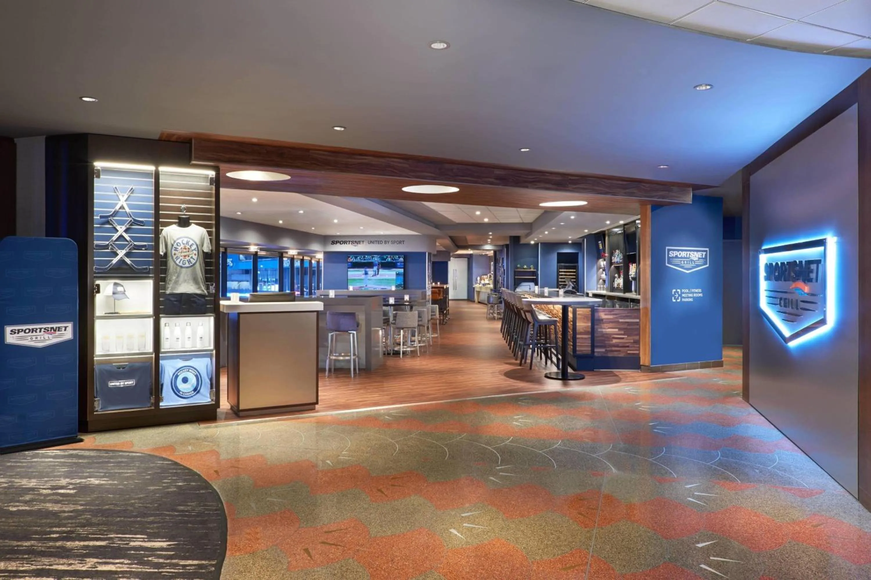 Restaurant/places to eat in Toronto Marriott City Centre Hotel