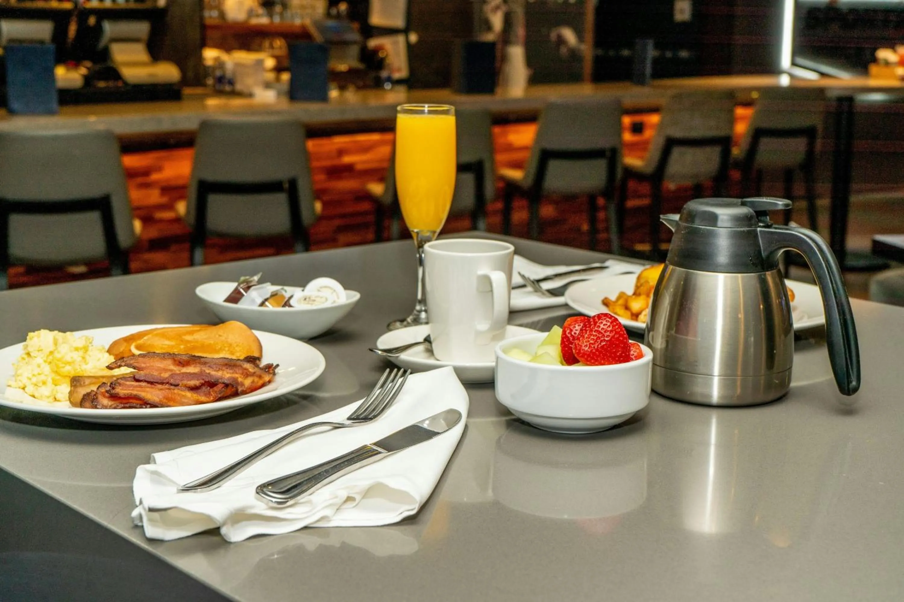 Breakfast in Toronto Marriott City Centre Hotel