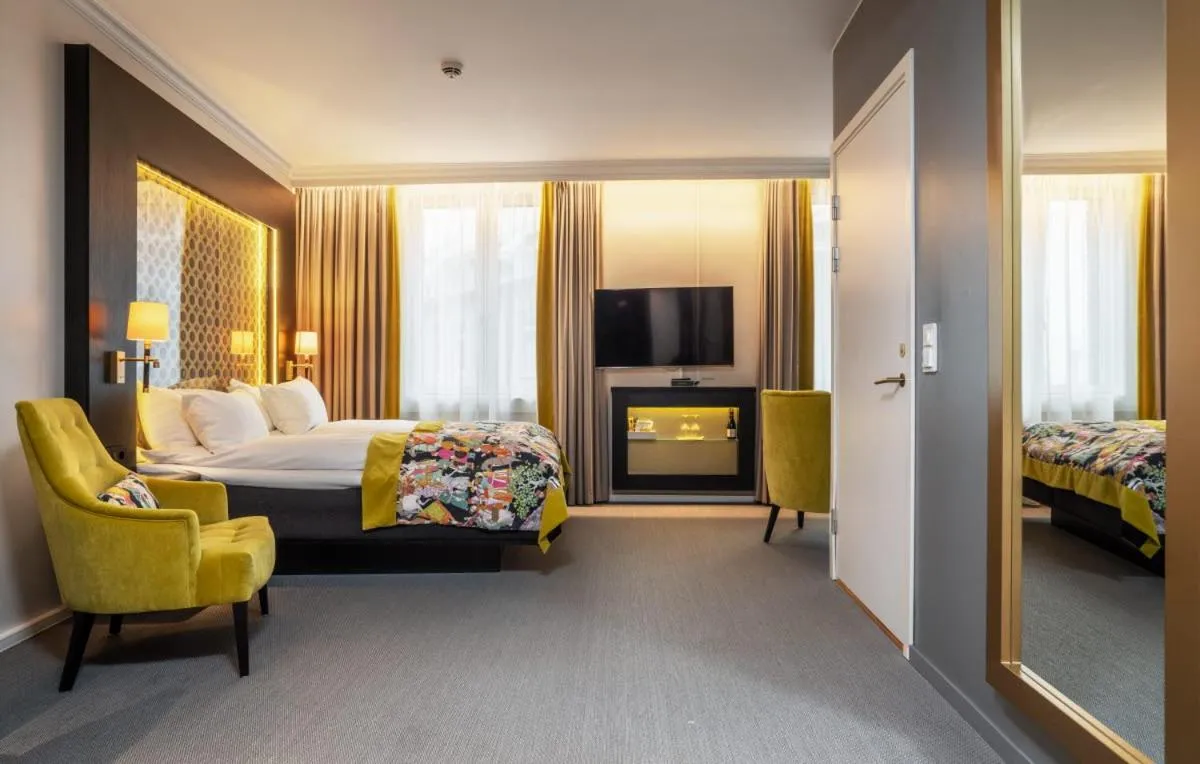 Photo of the whole room, Bed in Thon Hotel Rosenkrantz Oslo