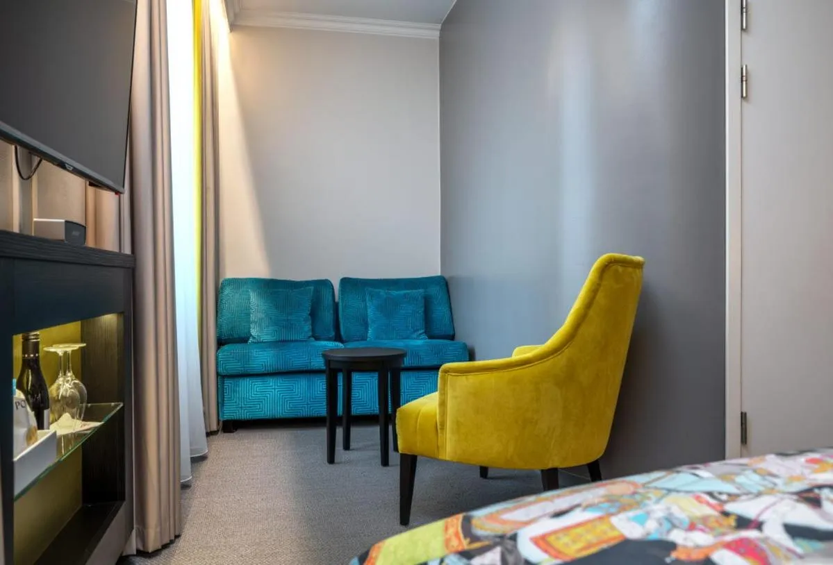 Photo of the whole room, Bed in Thon Hotel Rosenkrantz Oslo