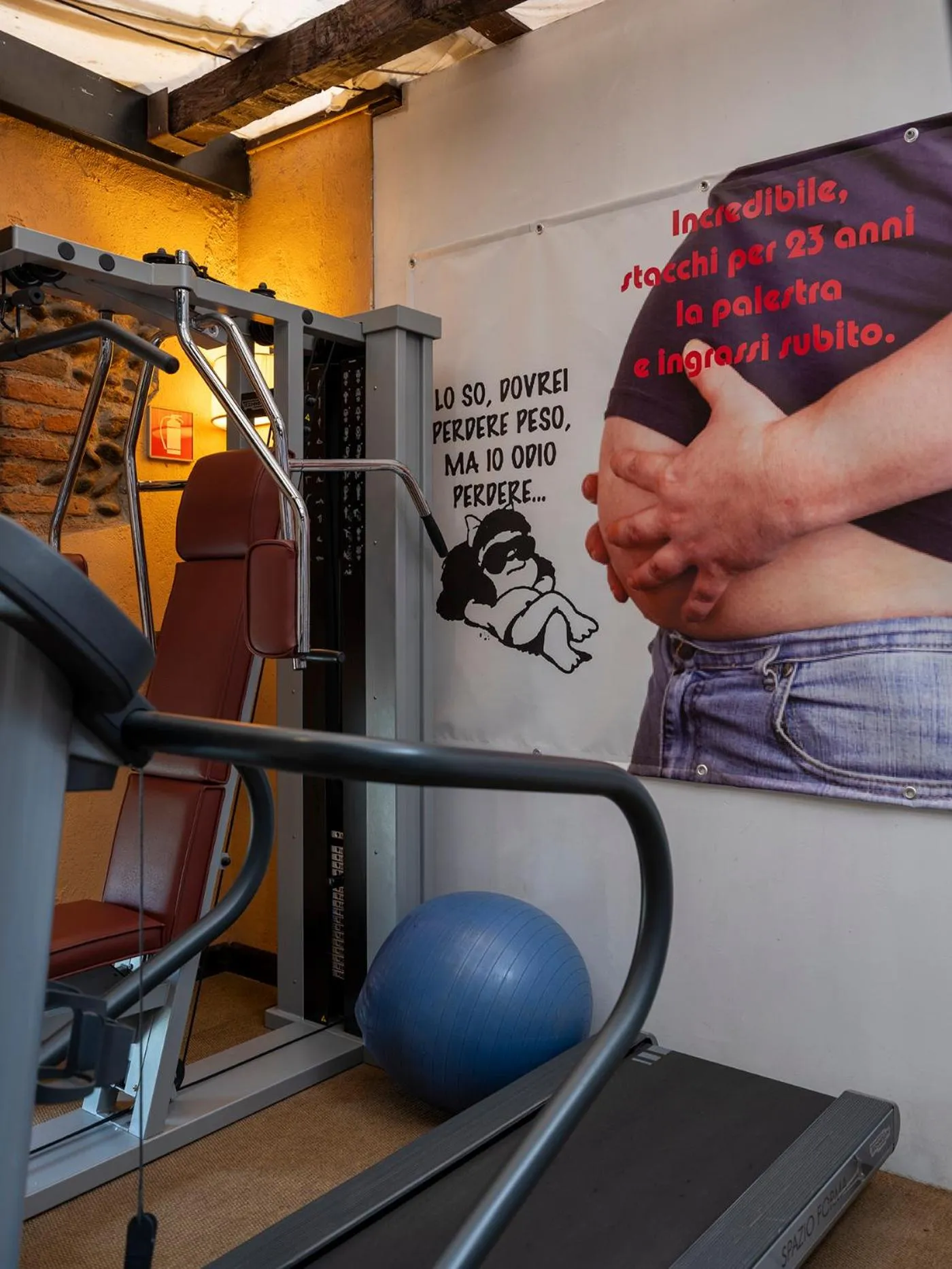 Fitness centre/facilities in Al Castello Resort