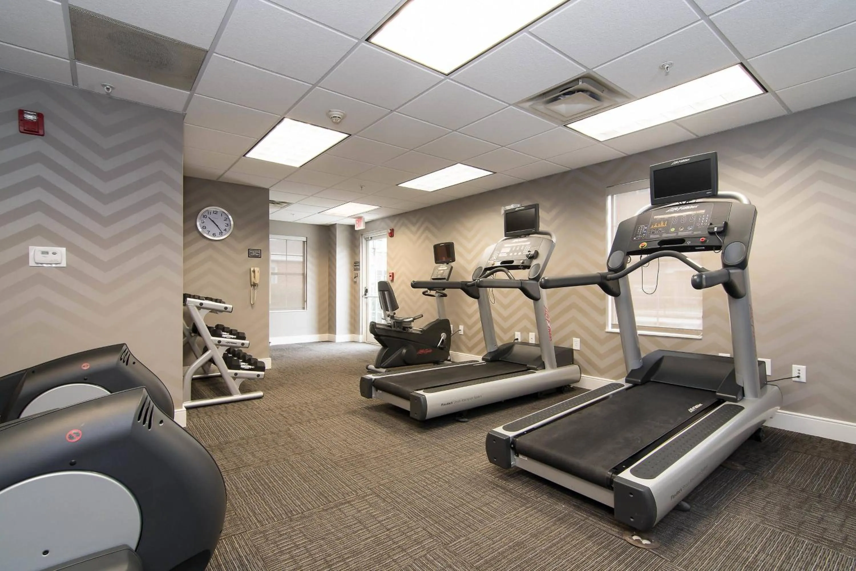 Fitness centre/facilities in Residence Inn by Marriott Charlotte Piper Glen