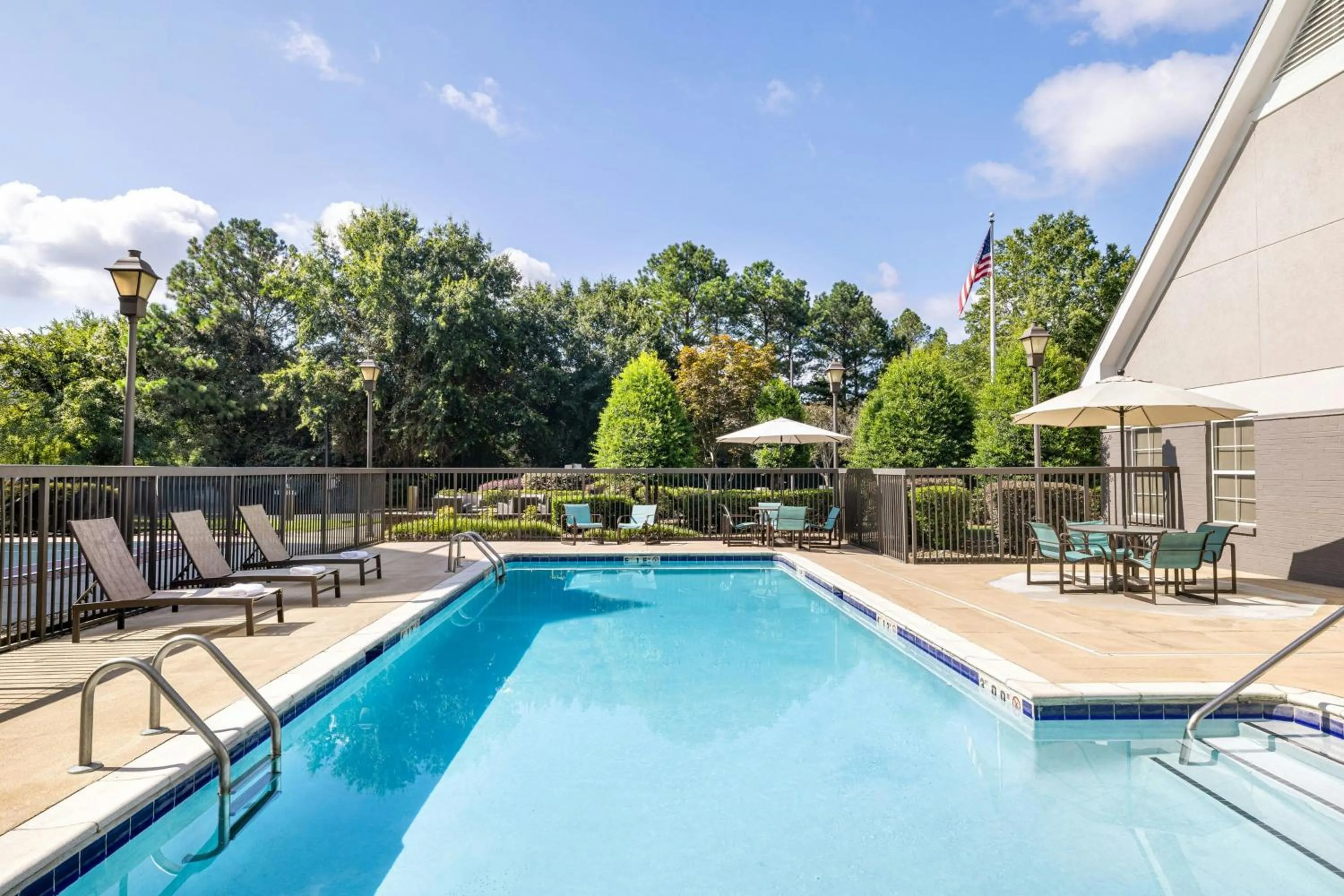 Swimming pool in Residence Inn by Marriott Charlotte Piper Glen